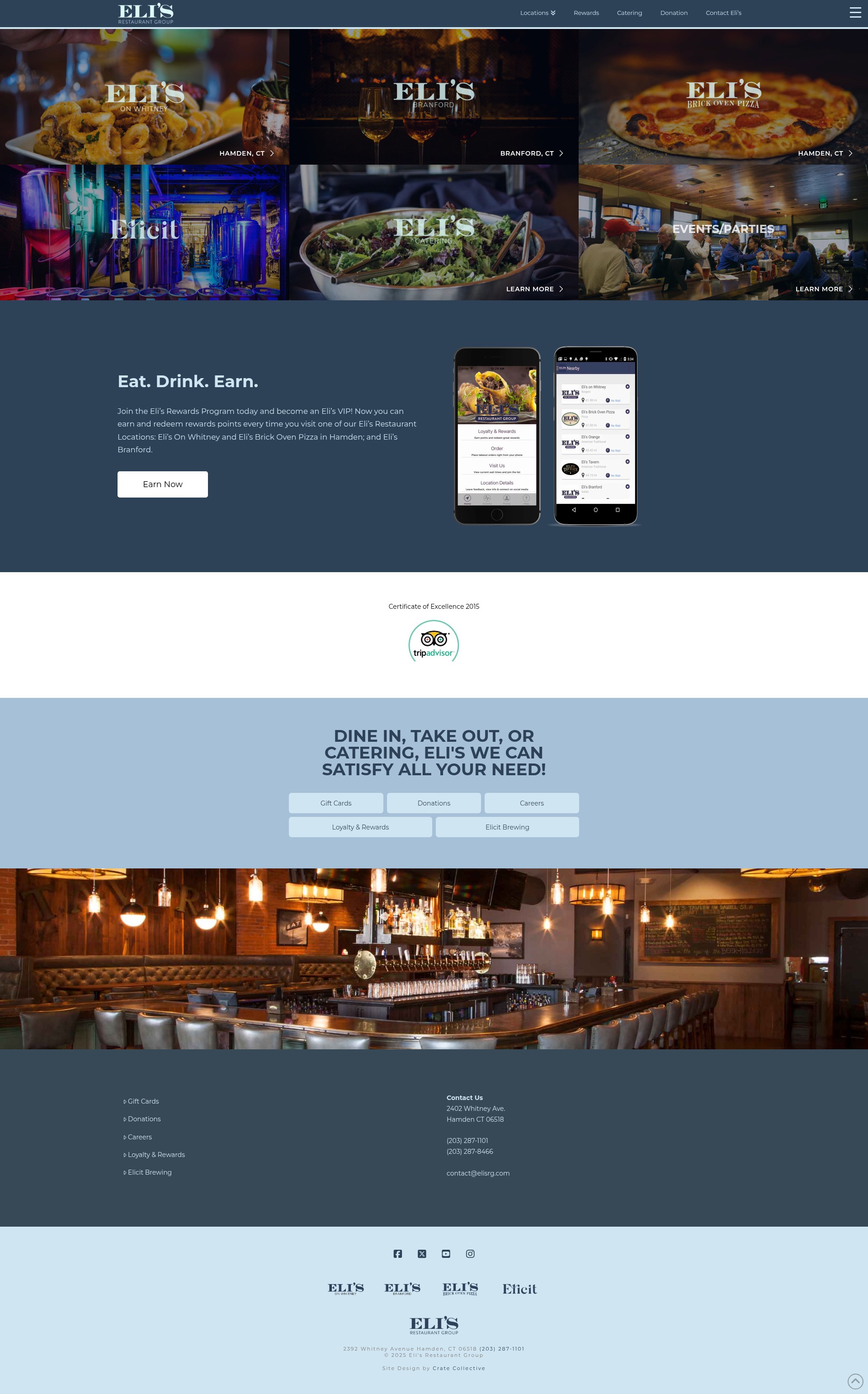 Screenshot of elisrg.com