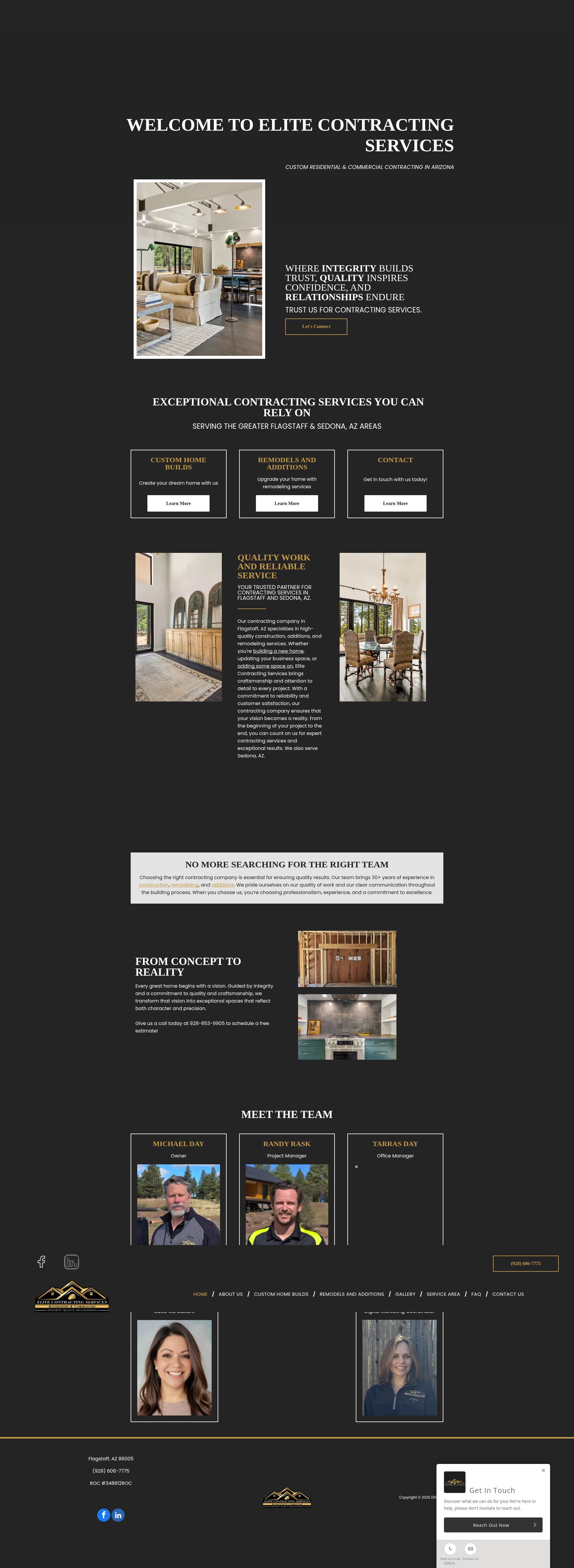 Screenshot of elitecontractingservices.us