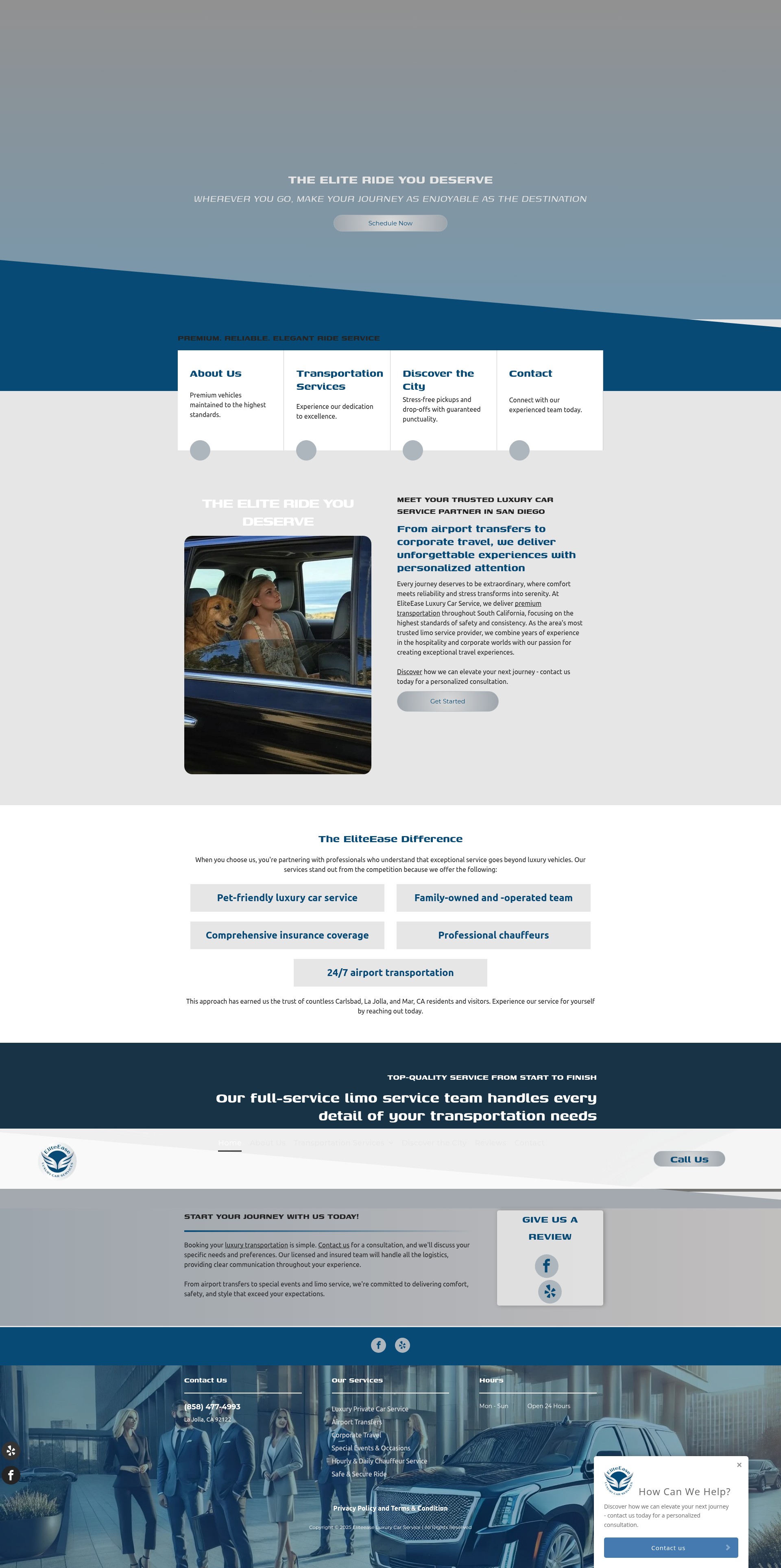 Screenshot of eliteeasecars.com