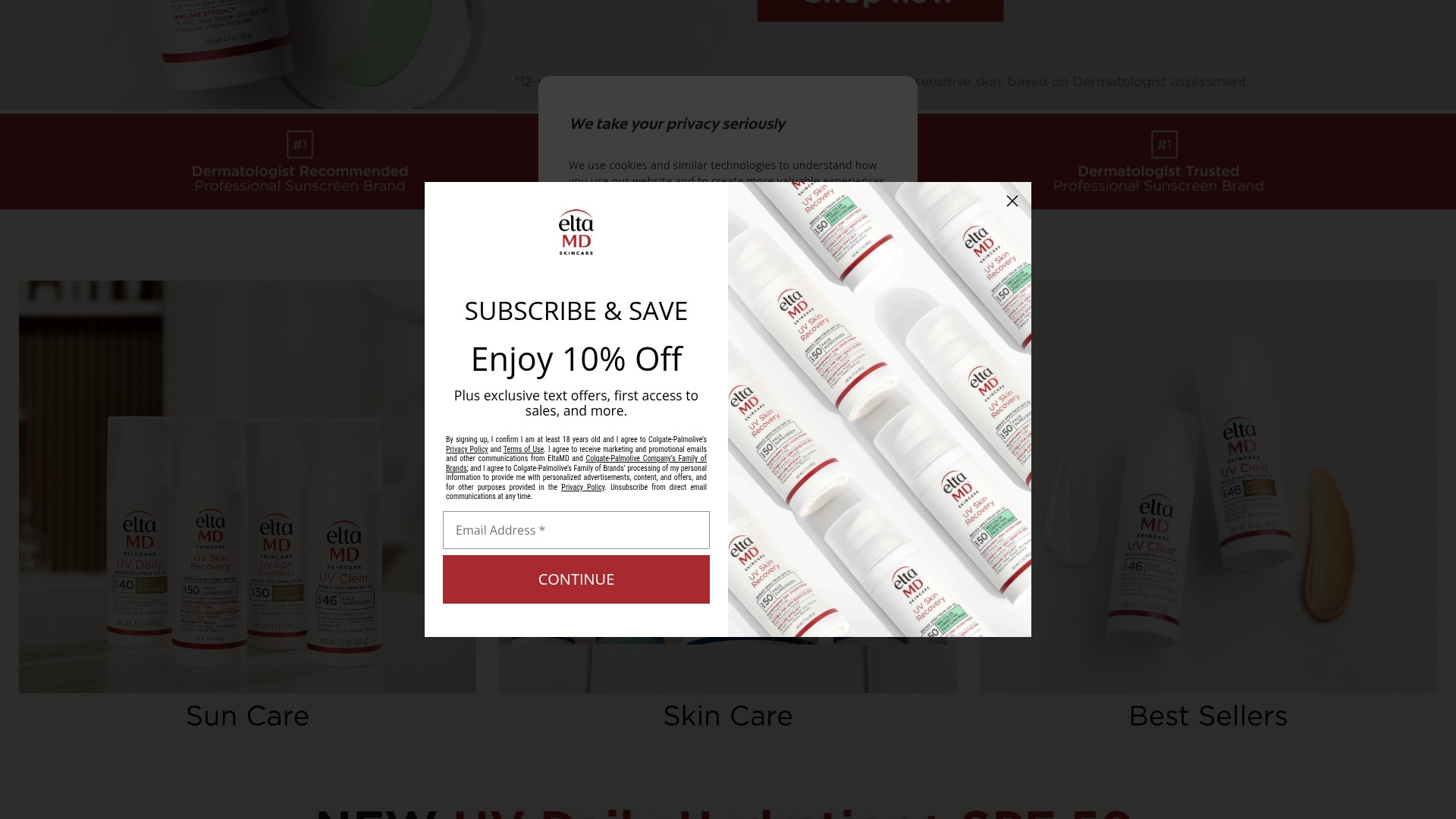 Screenshot of eltamd.com