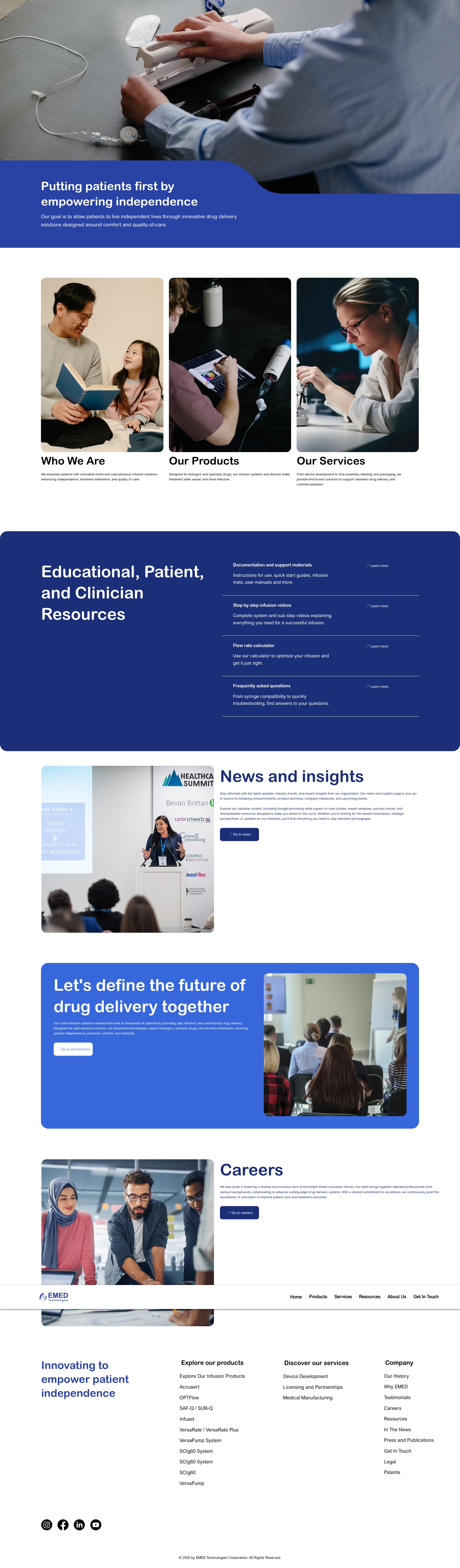 Screenshot of emedtc.com