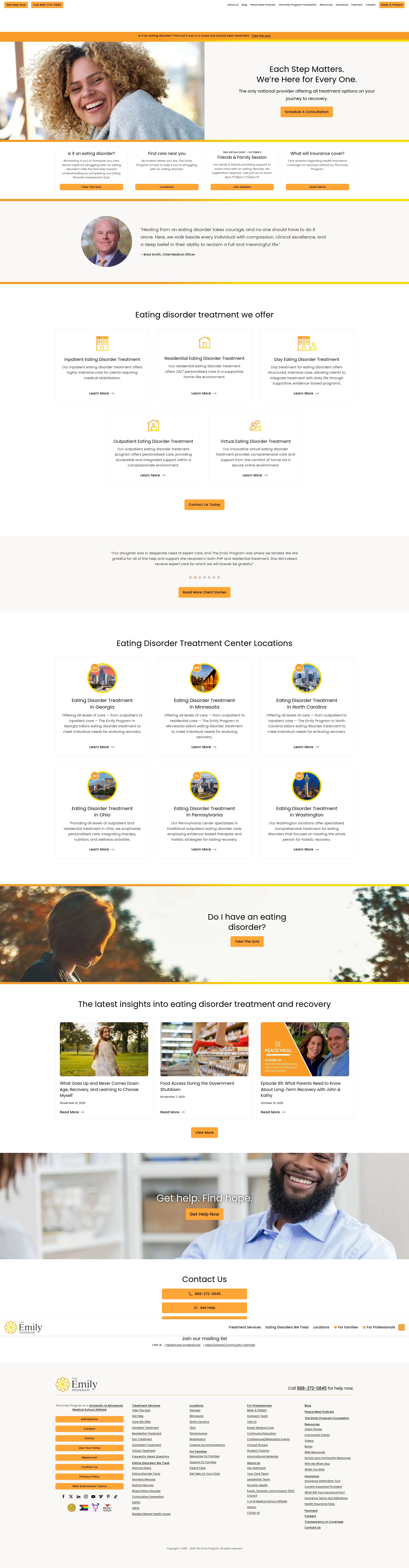 Screenshot of emilyprogram.com