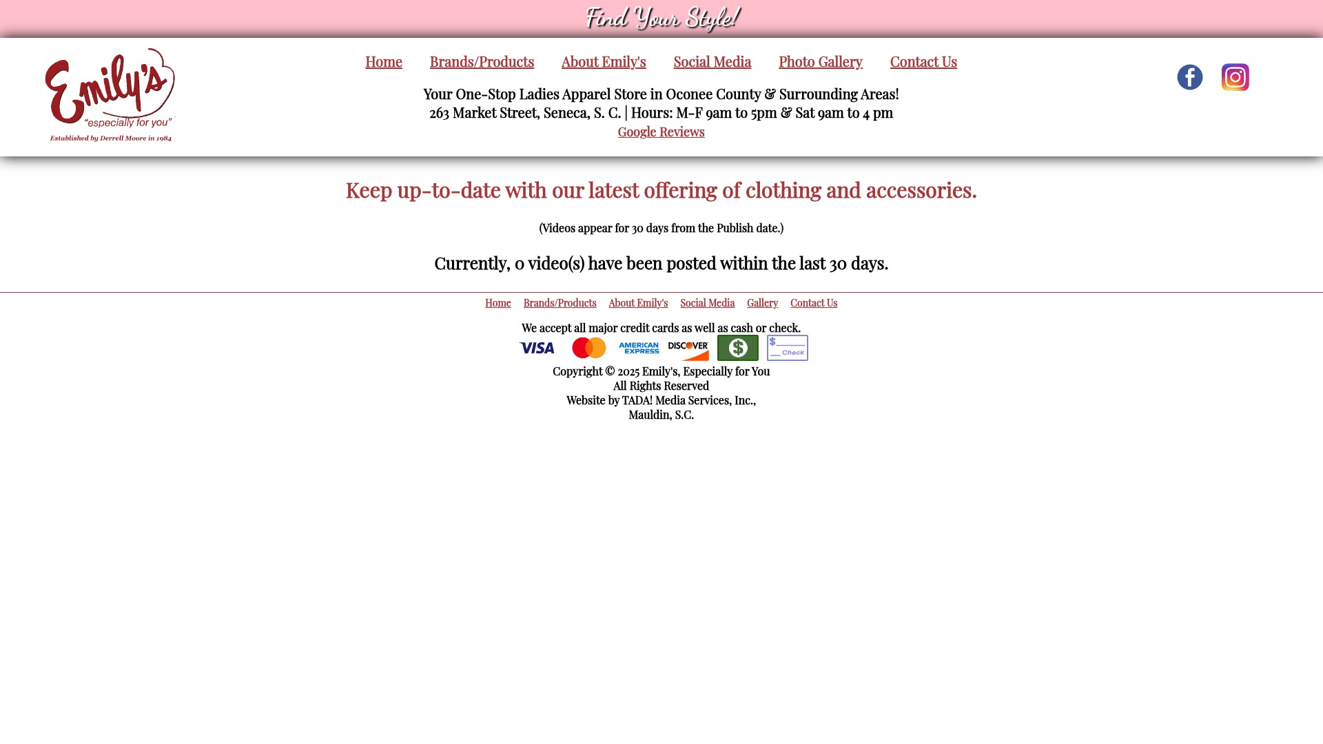 Screenshot of emilysespecially4u.com