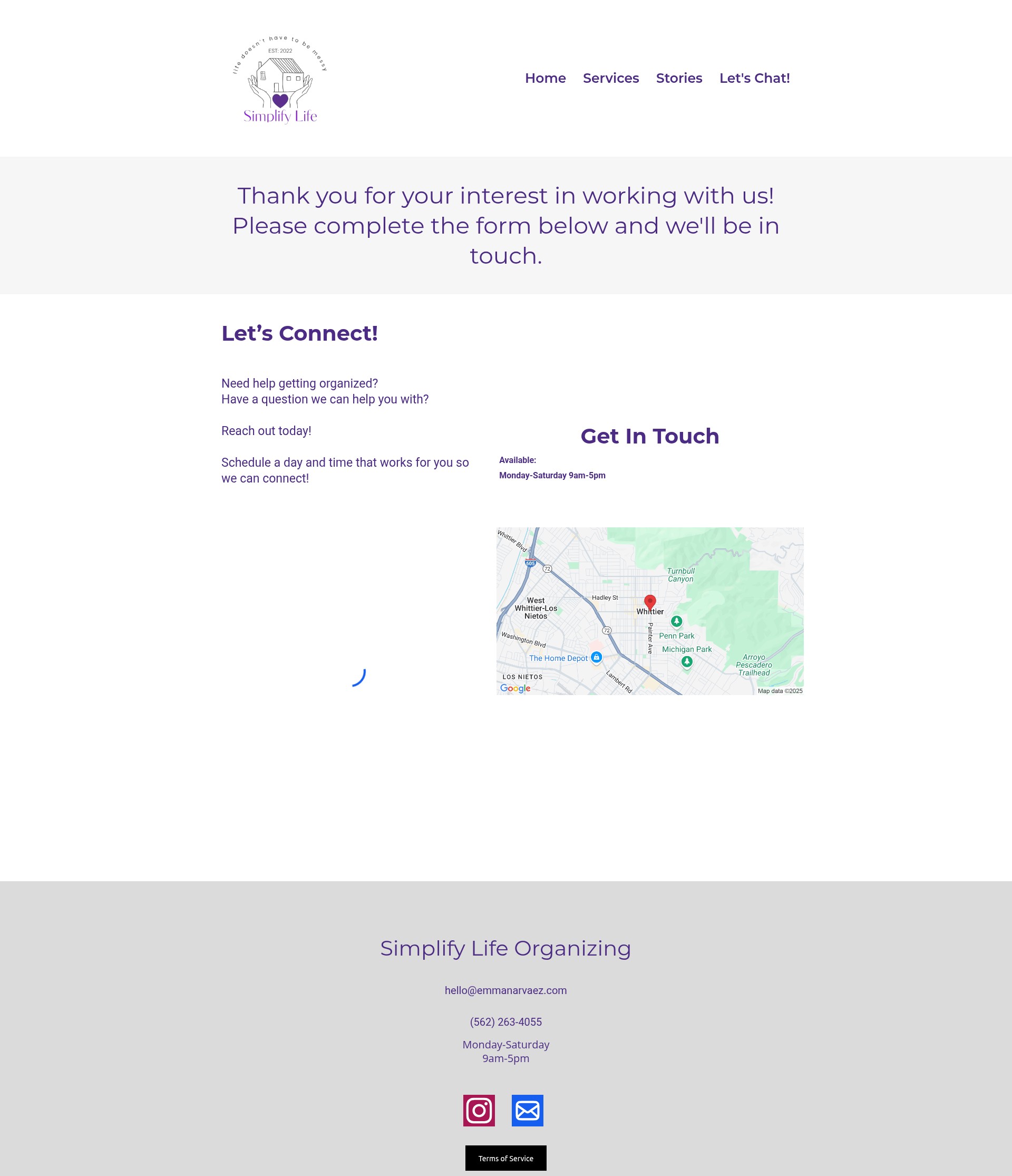 Screenshot of emmahelpsme.com