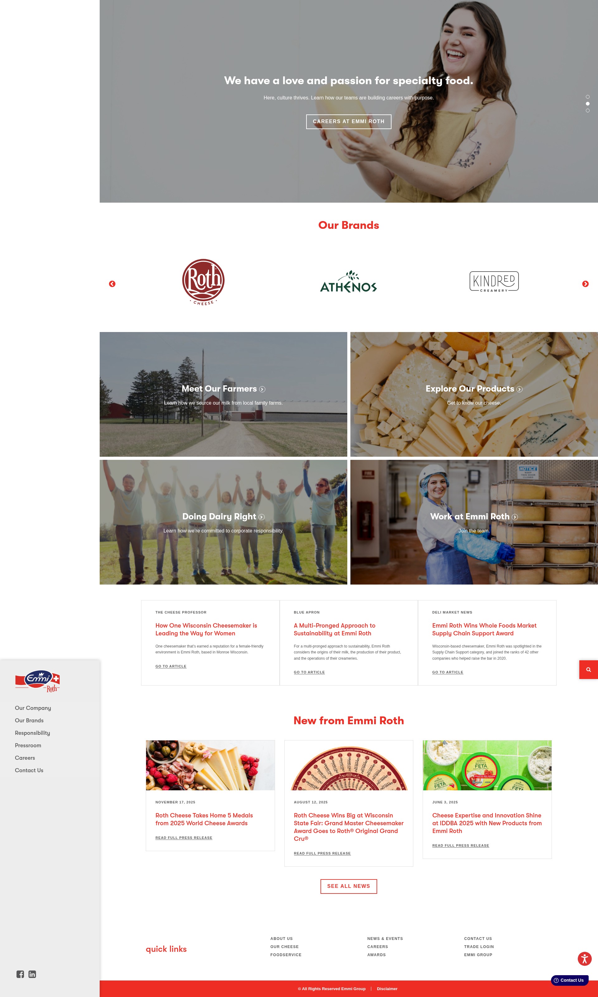 Screenshot of emmiroth.com