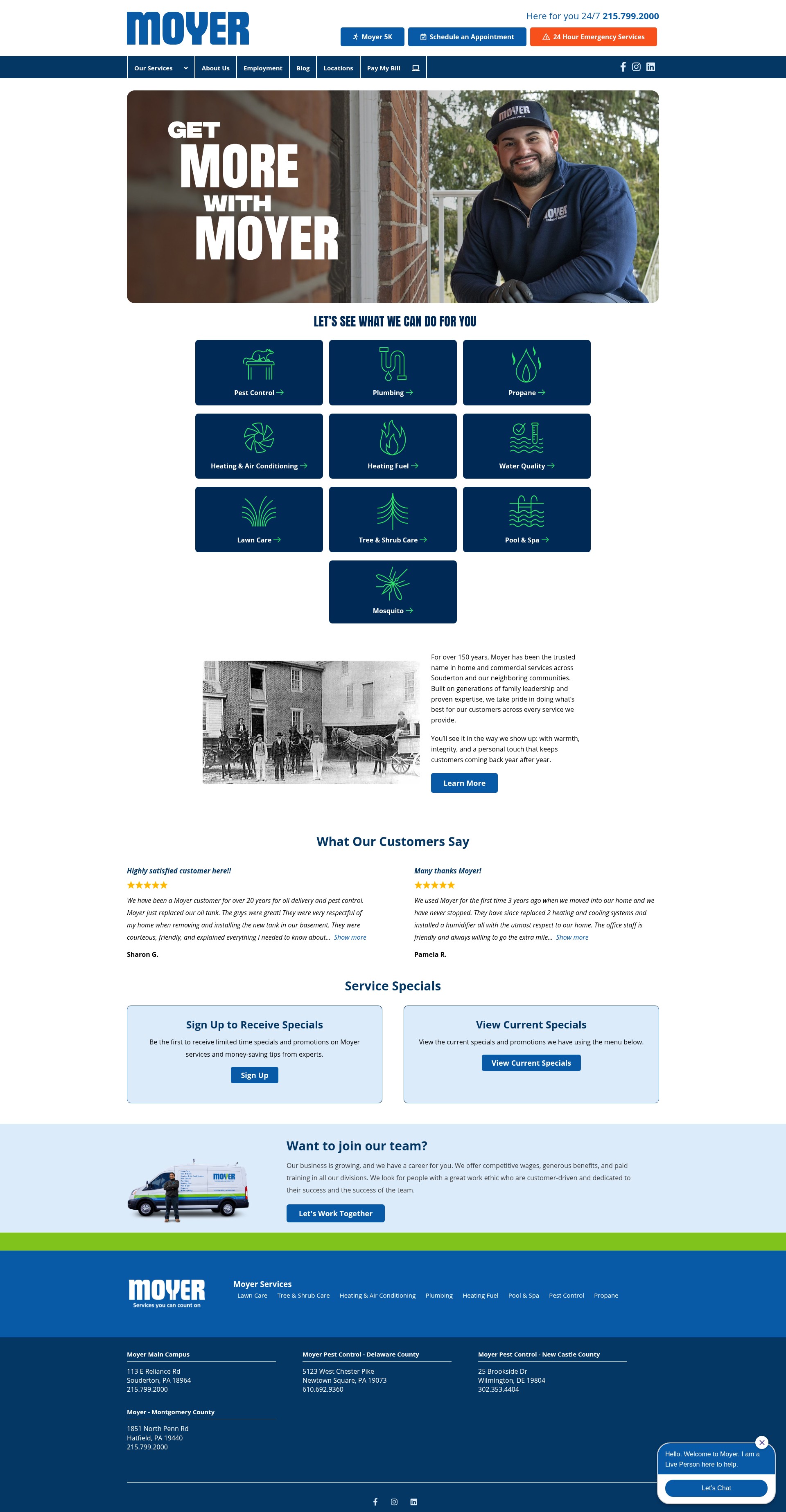 Screenshot of emoyer.com