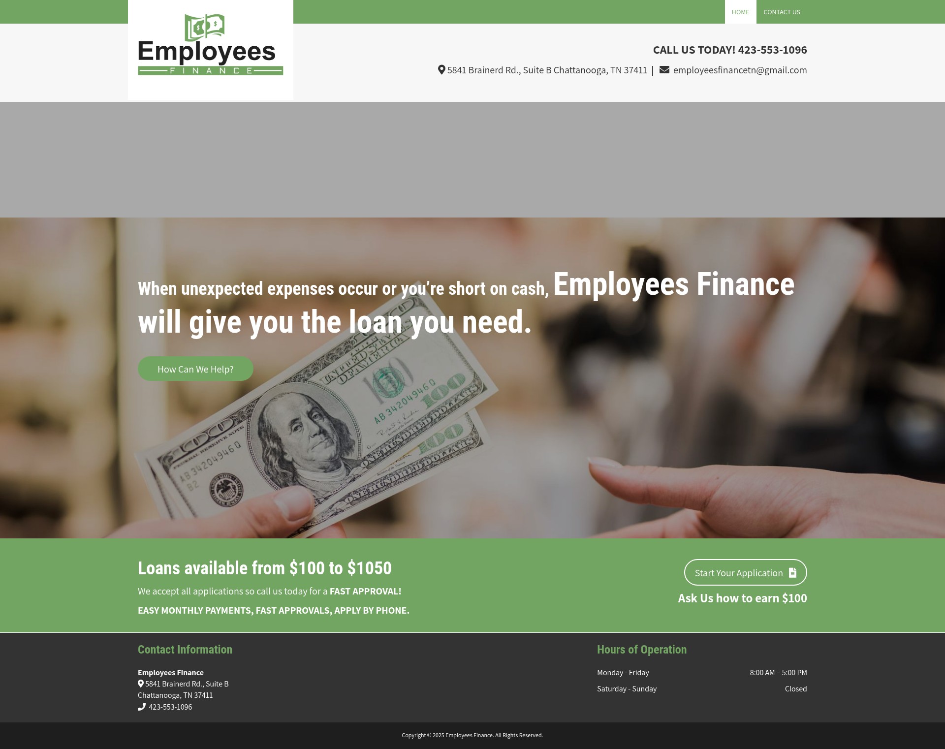 Screenshot of employeesfinance.com