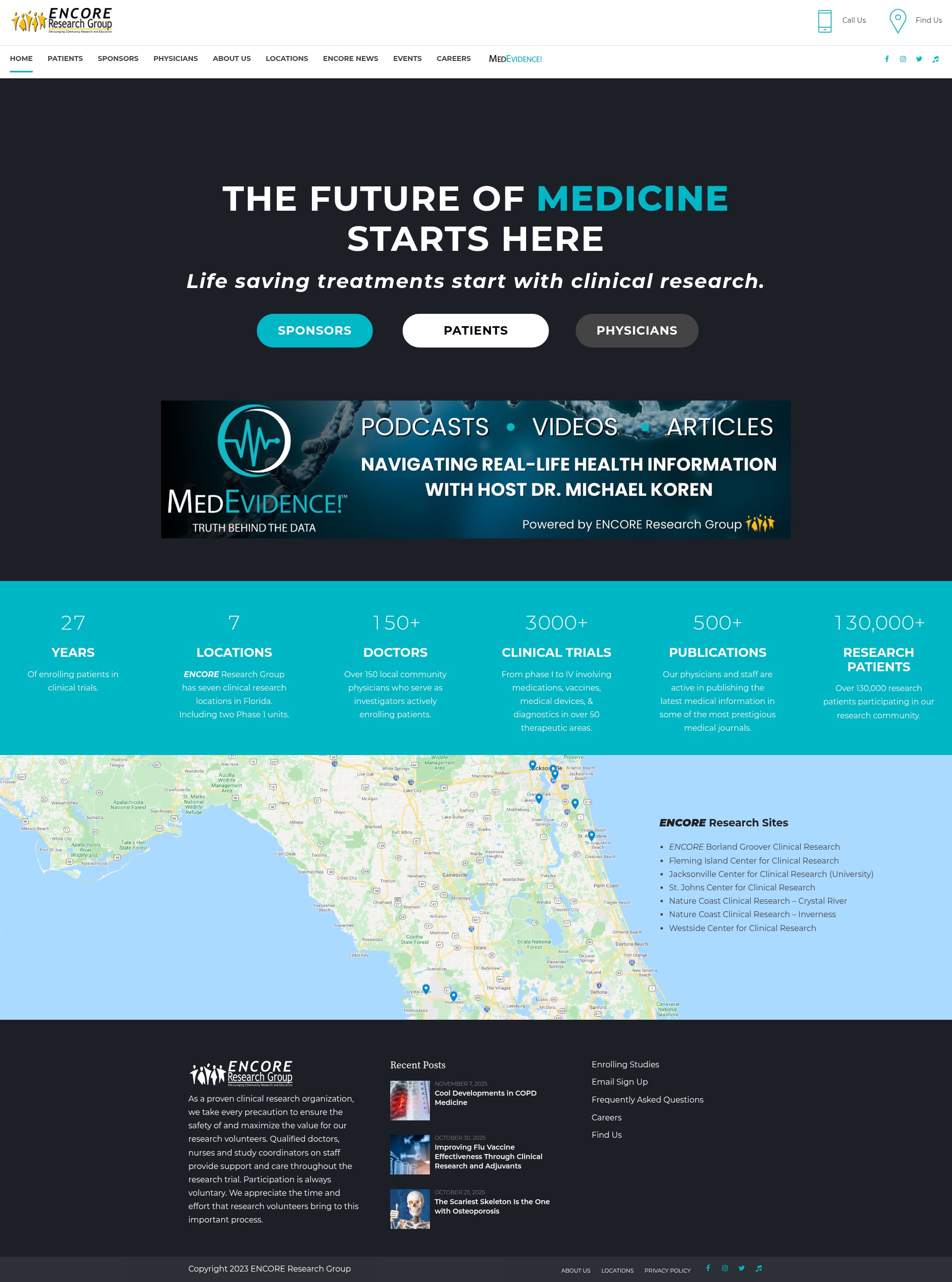 Screenshot of encoredocs.com
