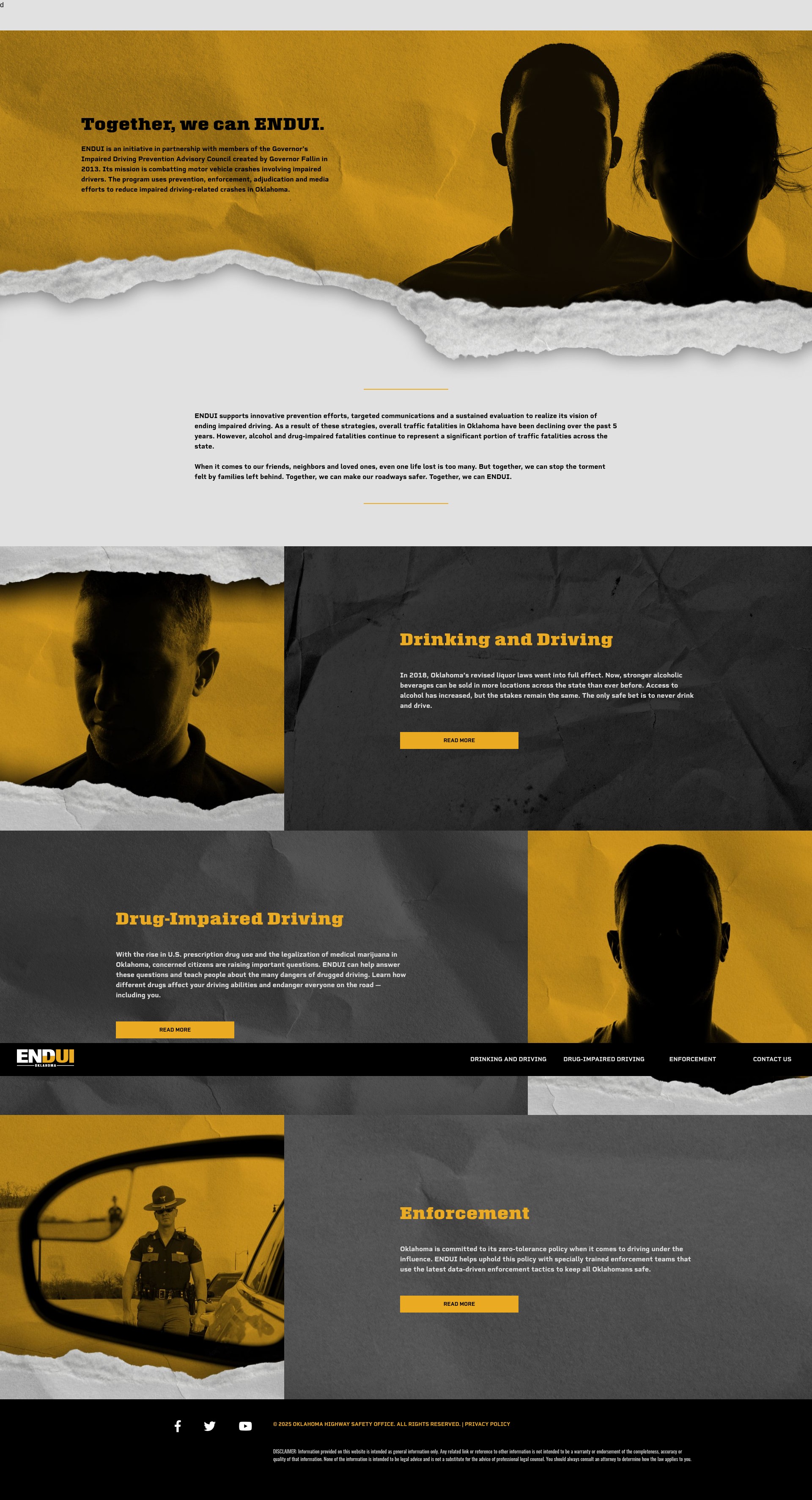 Screenshot of enduiok.com