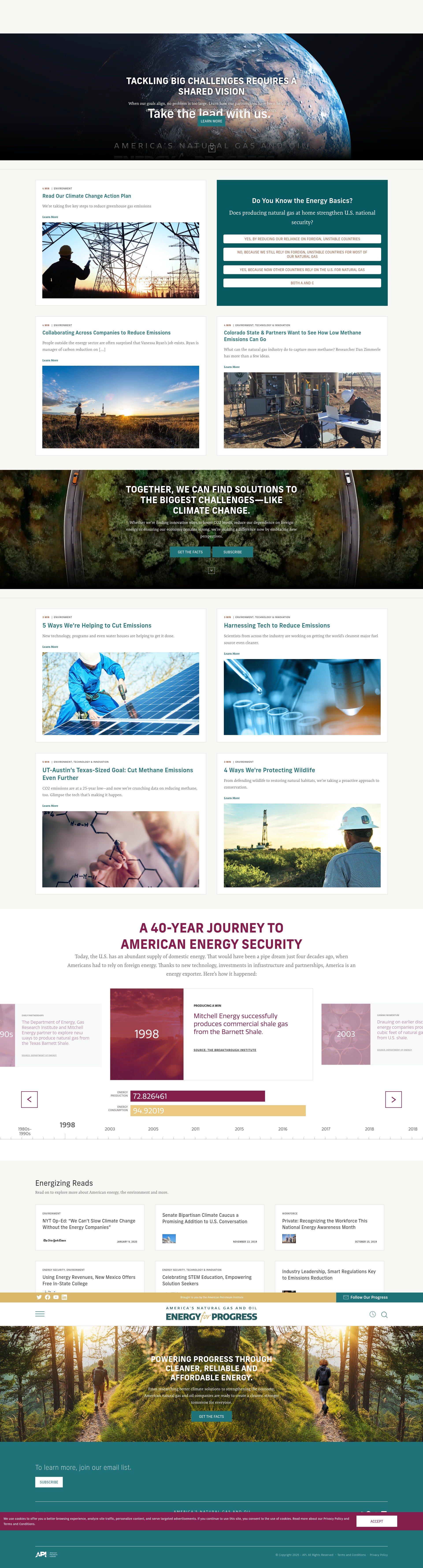 Screenshot of energyforprogress.org