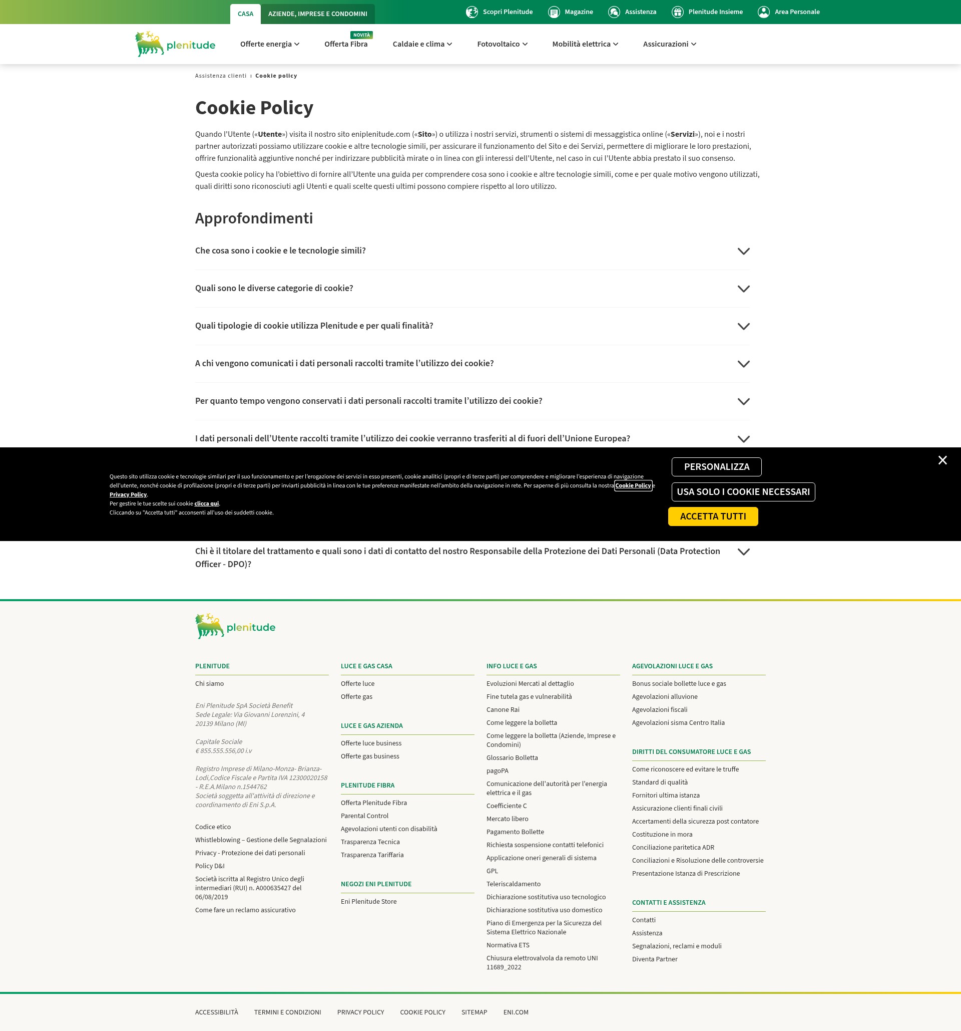 Screenshot of enigaseluce.com