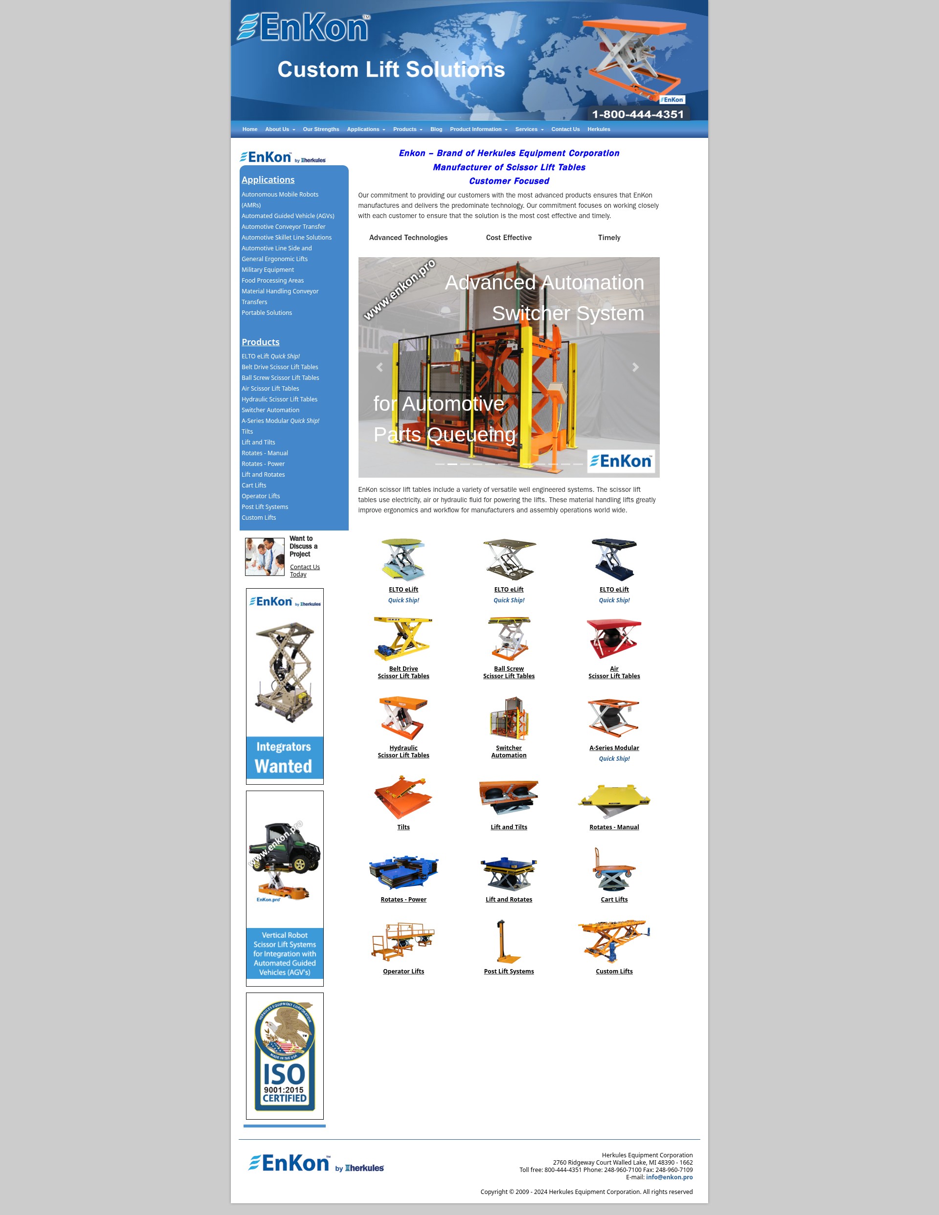 Screenshot of enkon.pro