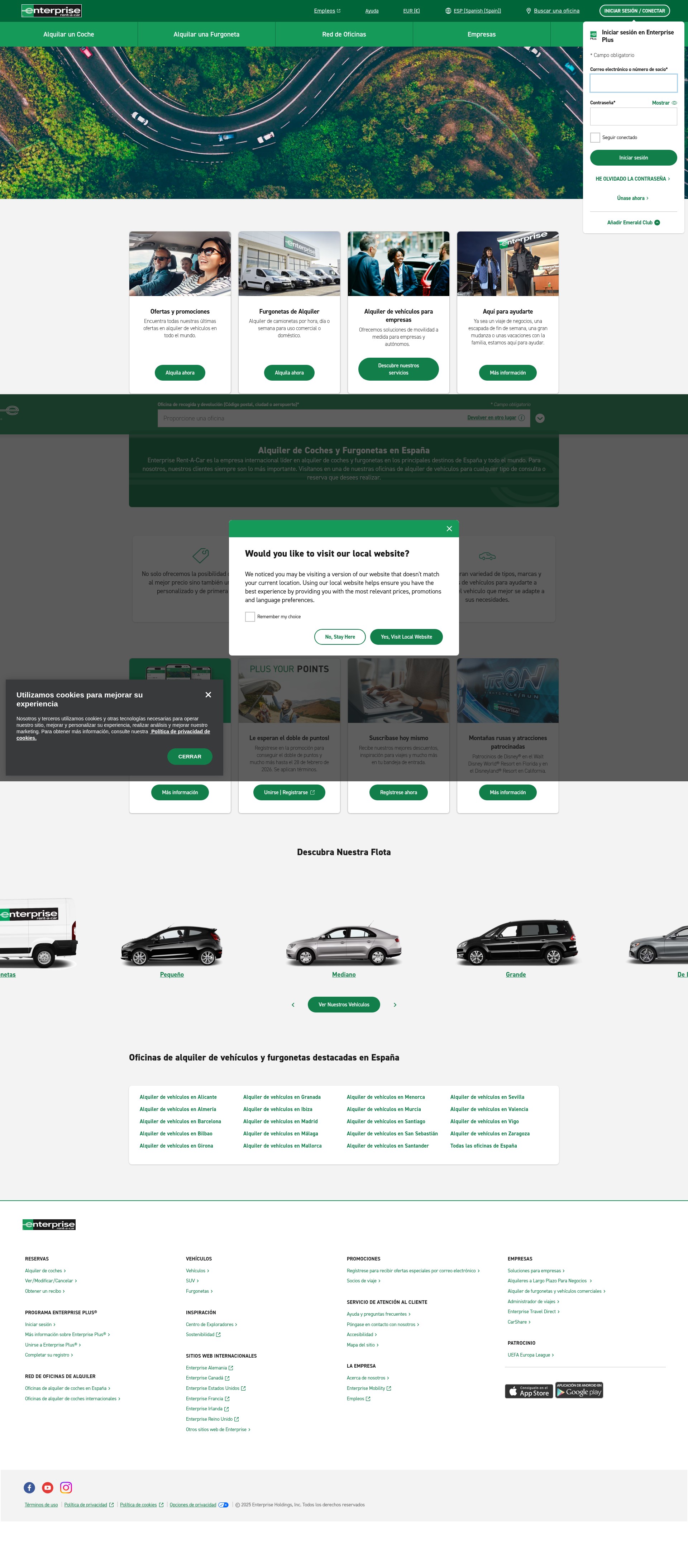 Screenshot of enterprise.es
