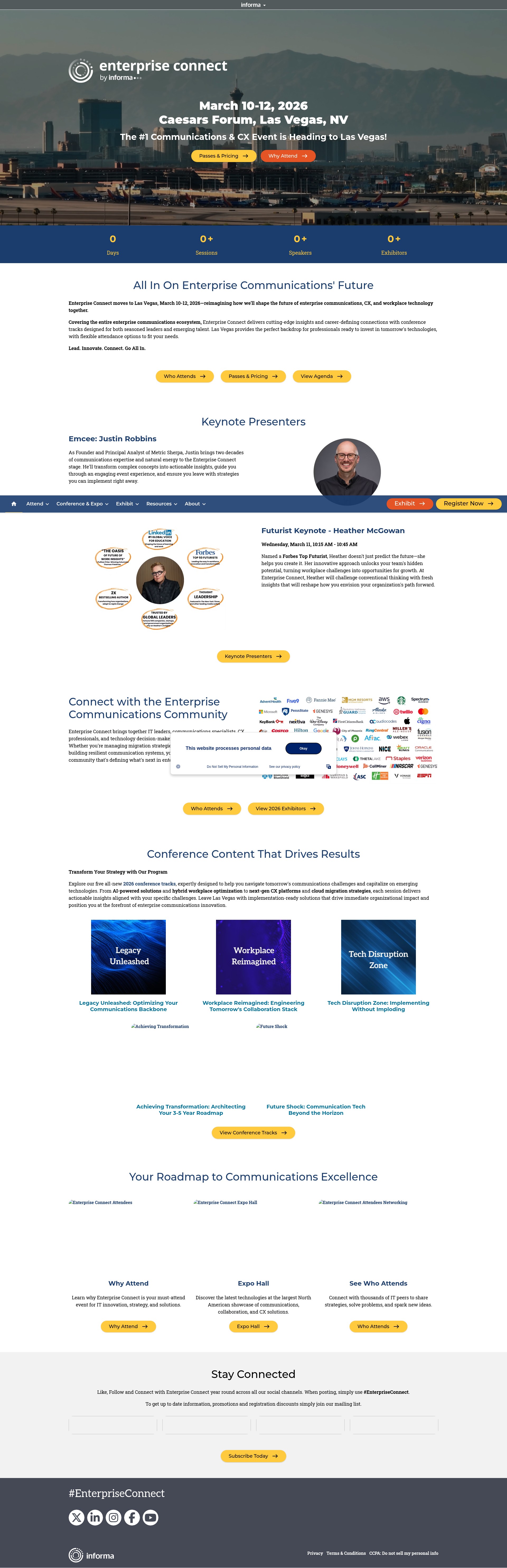 Screenshot of enterpriseconnect.com