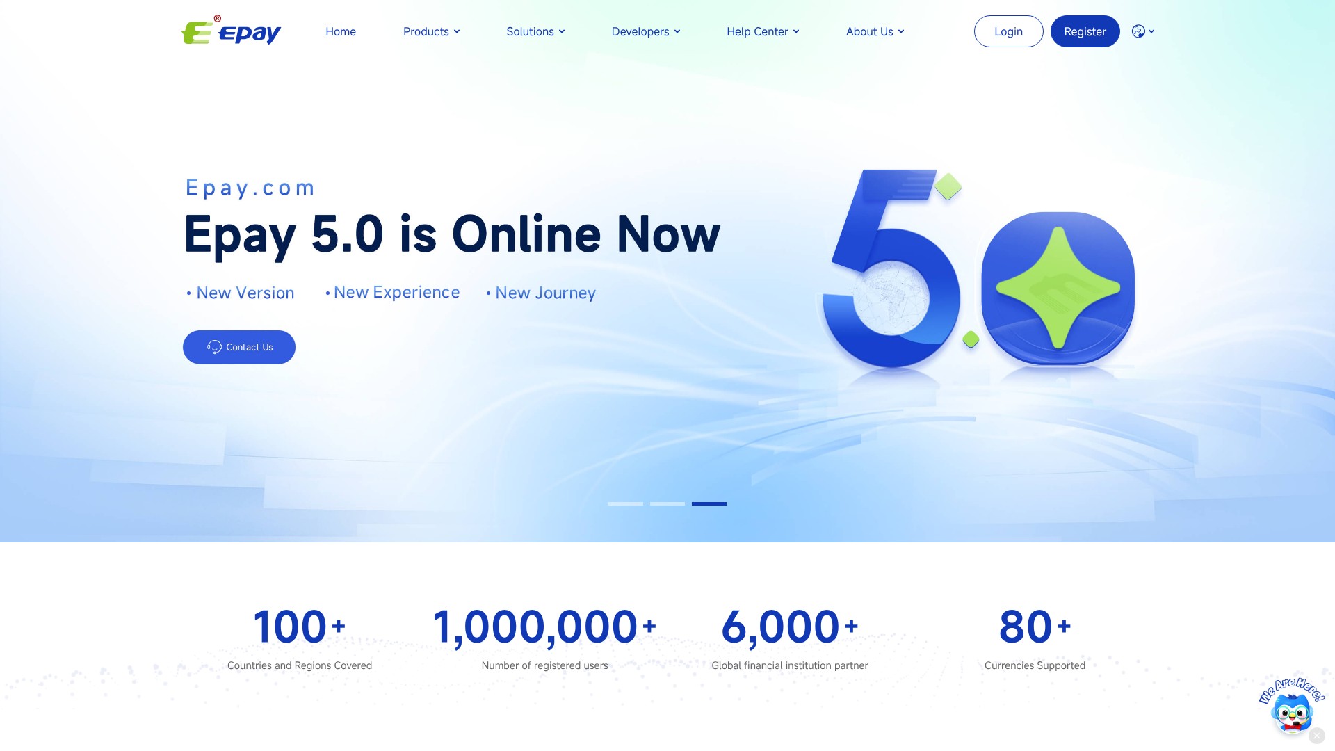 Screenshot of epay.com