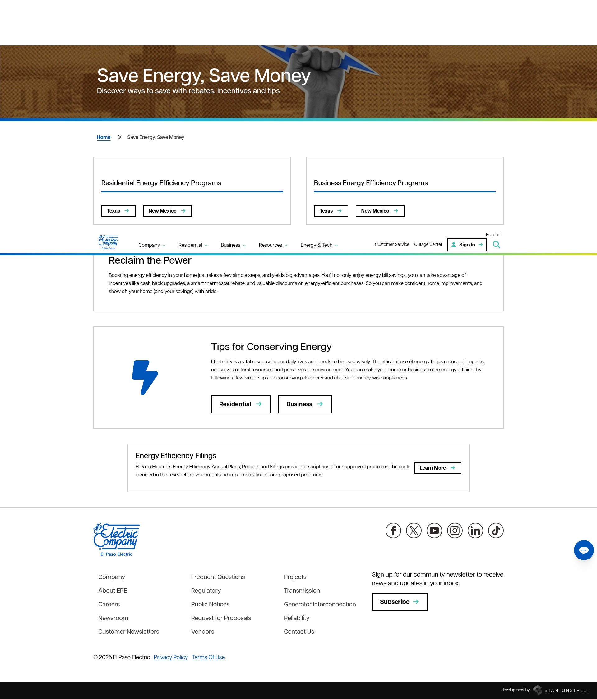 Screenshot of epesaver.com