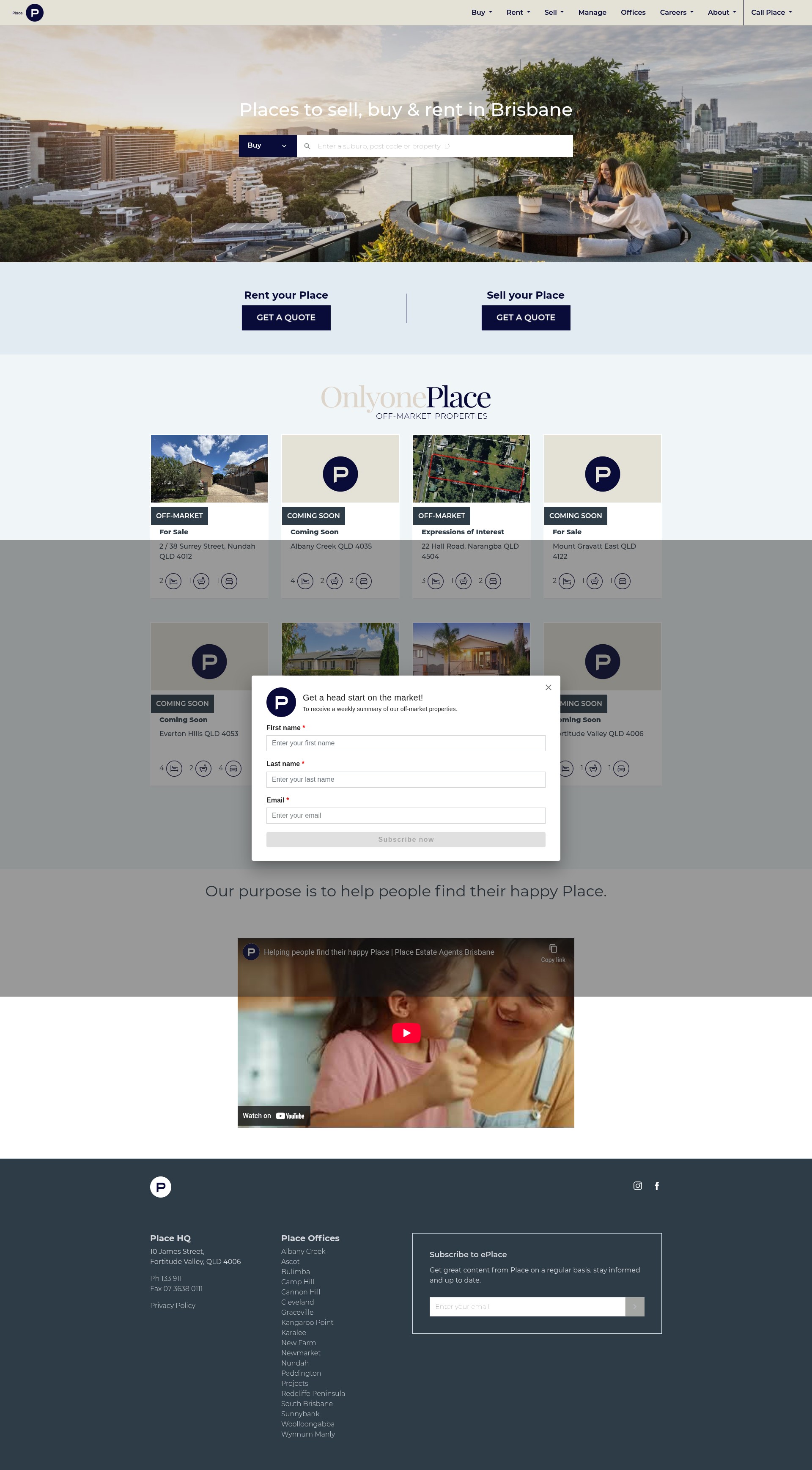 Screenshot of eplace.com.au