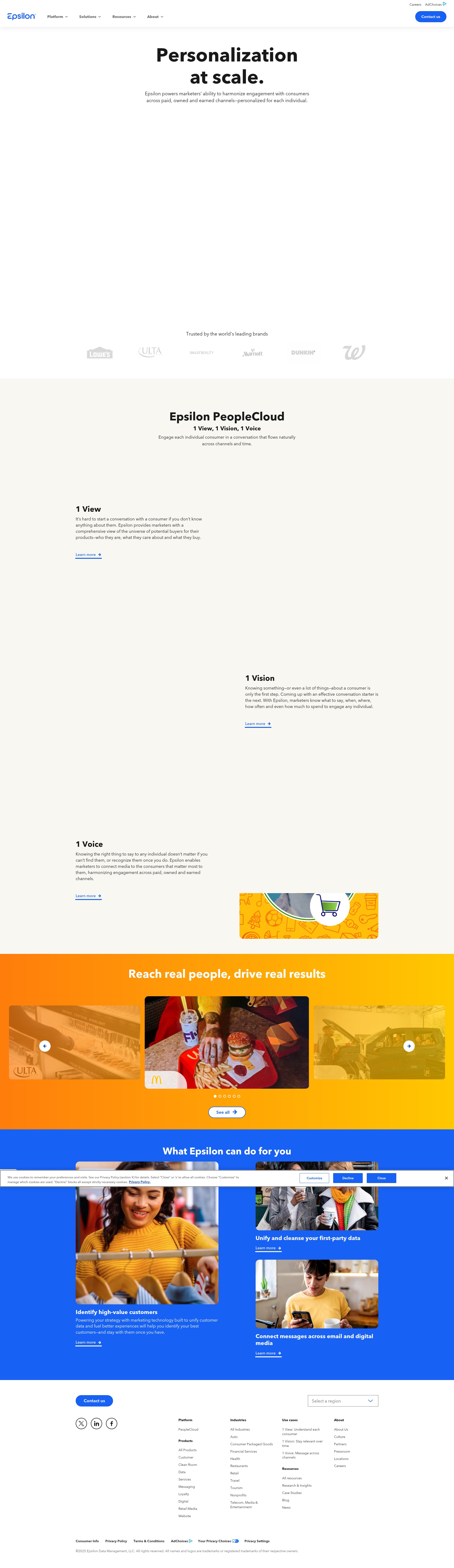 Screenshot of epsilon.com