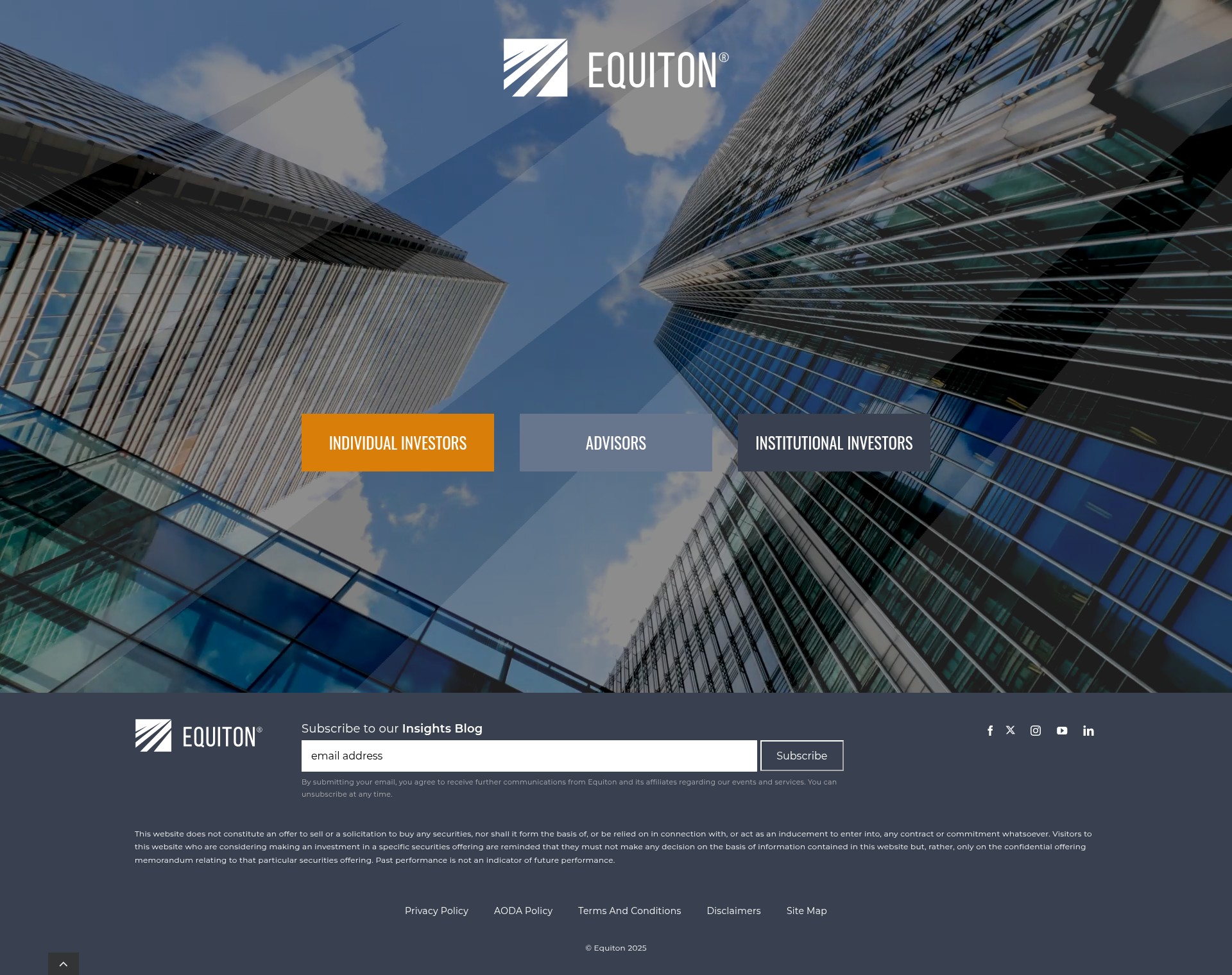 Screenshot of equiton.com