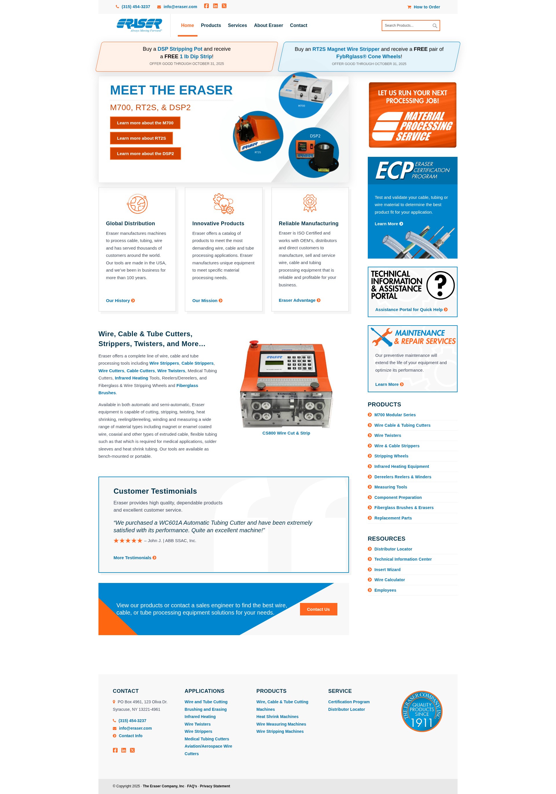 Screenshot of eraser.com