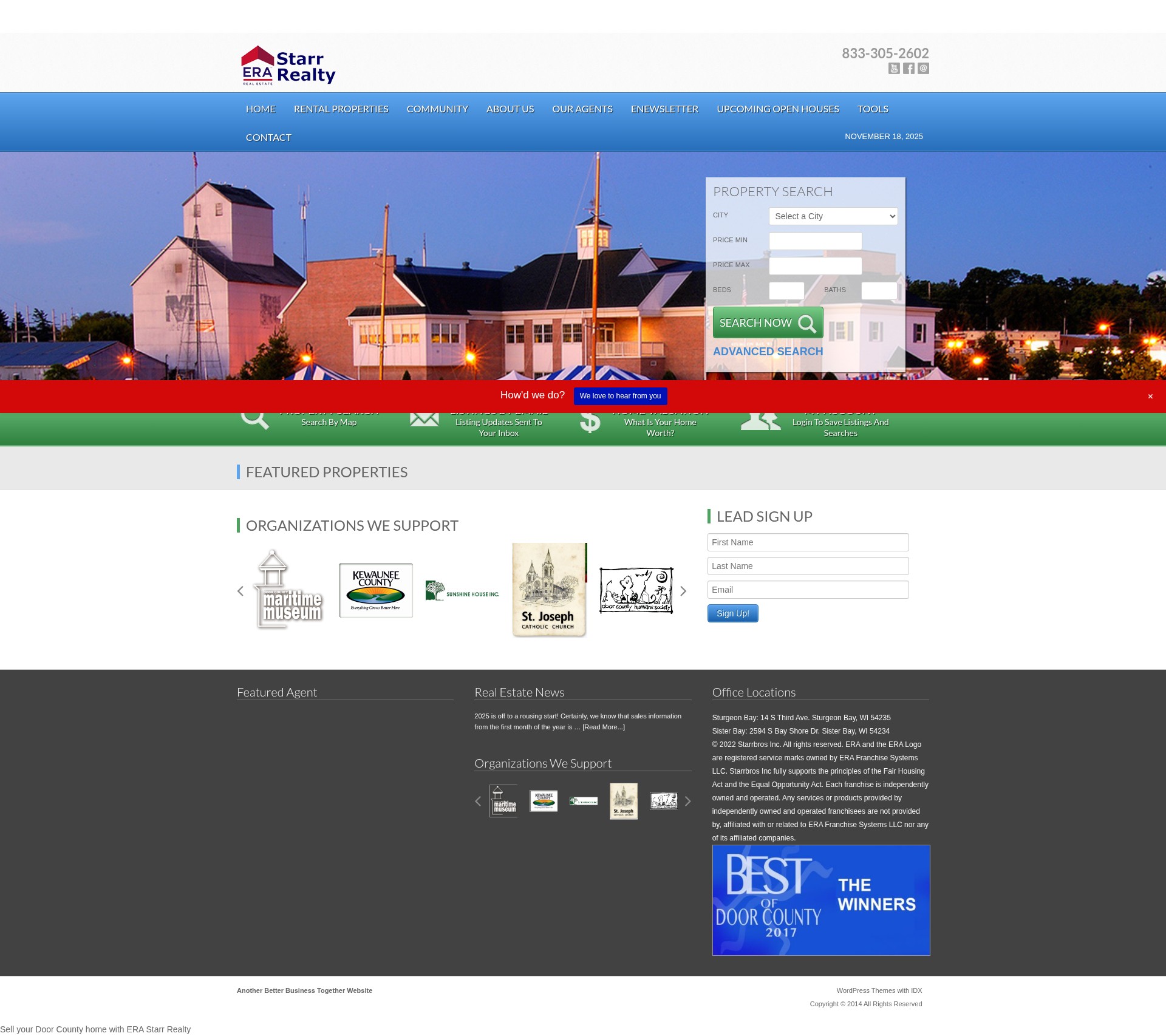 Screenshot of erastarr.com