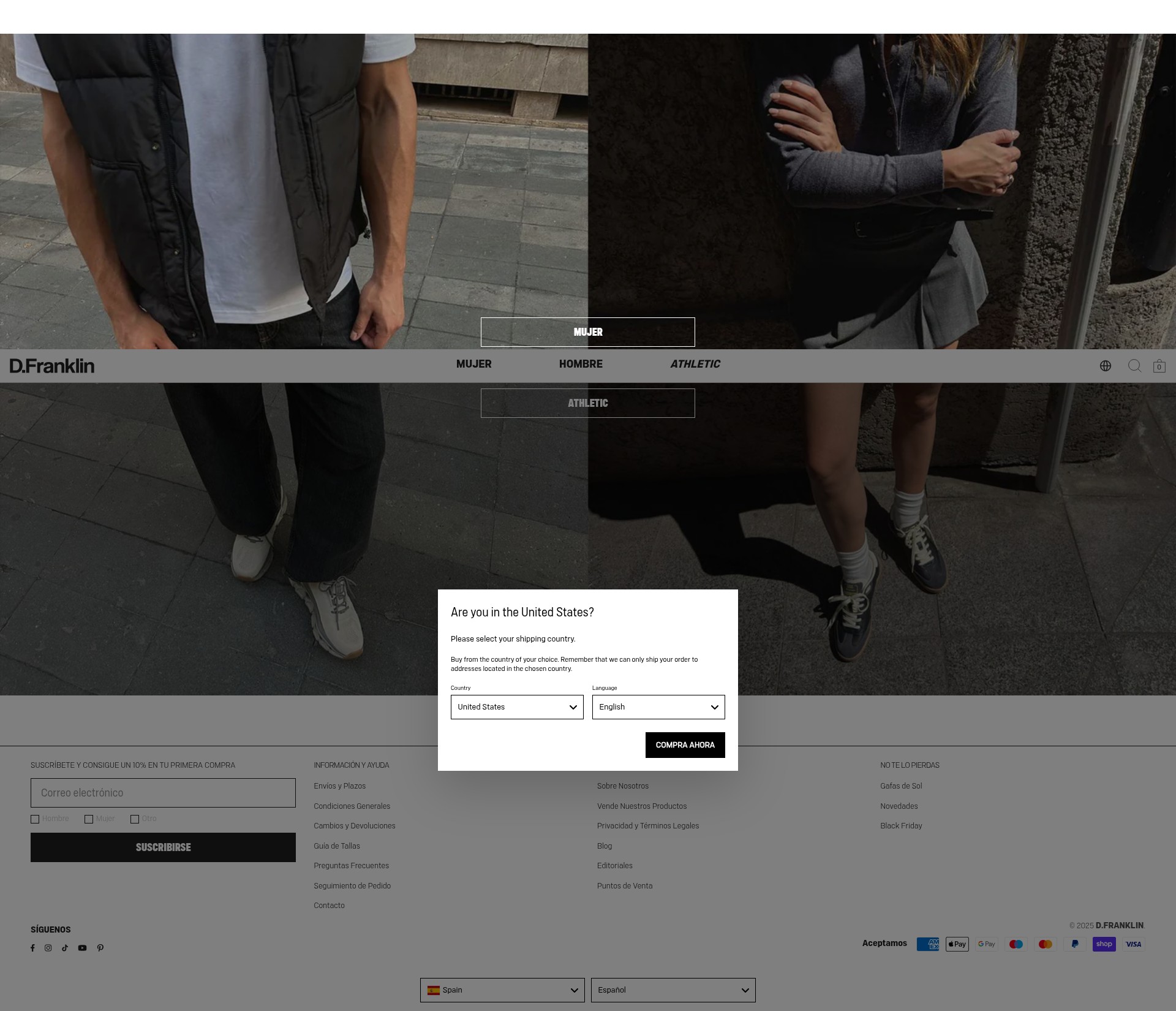 Screenshot of es.dfranklincreation.com