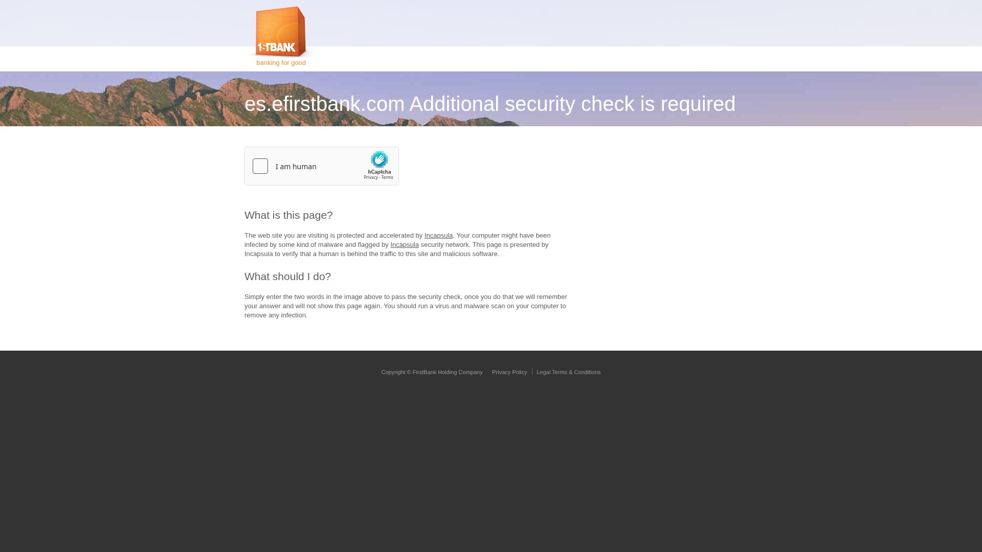 Screenshot of es.efirstbank.com