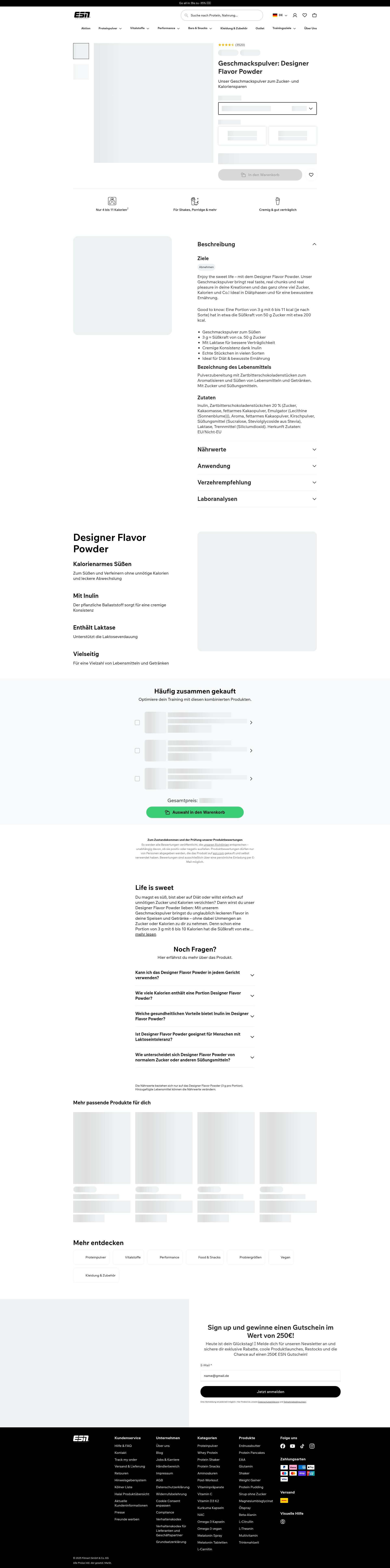Screenshot of esn.com