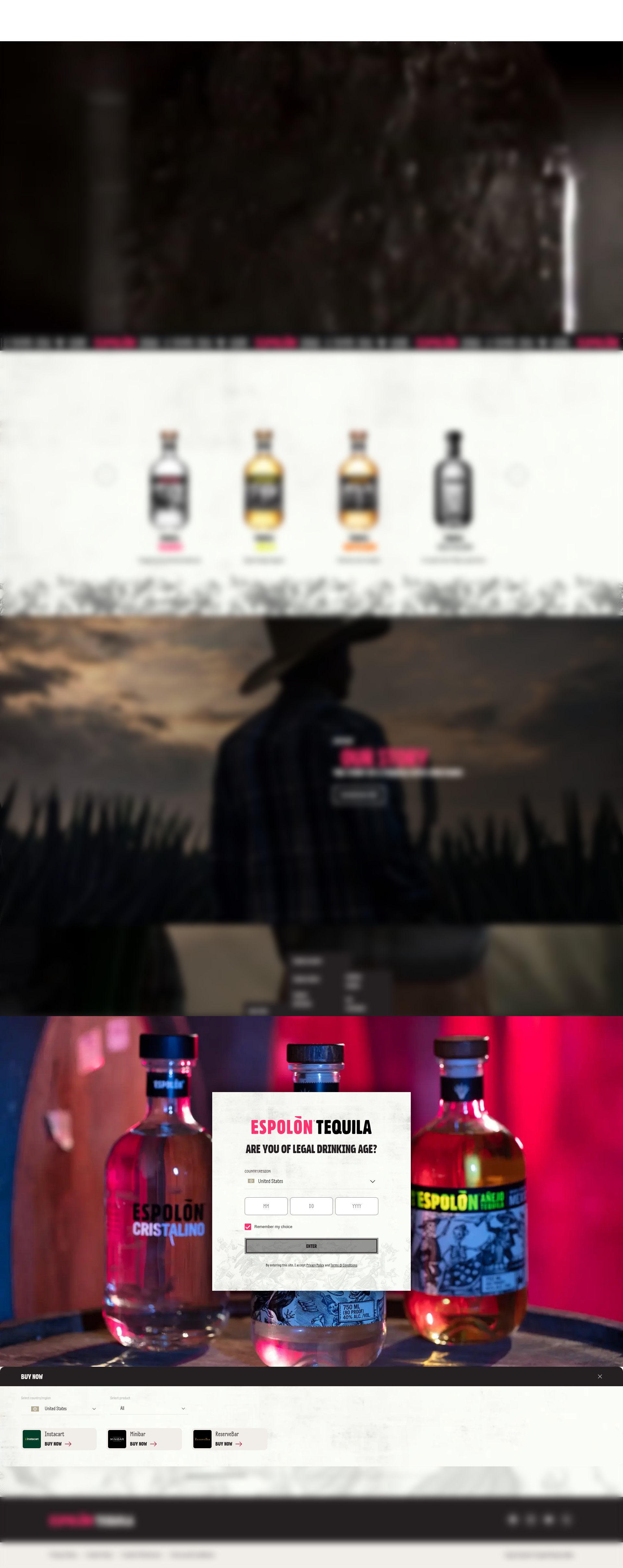 Screenshot of espolontequila.com