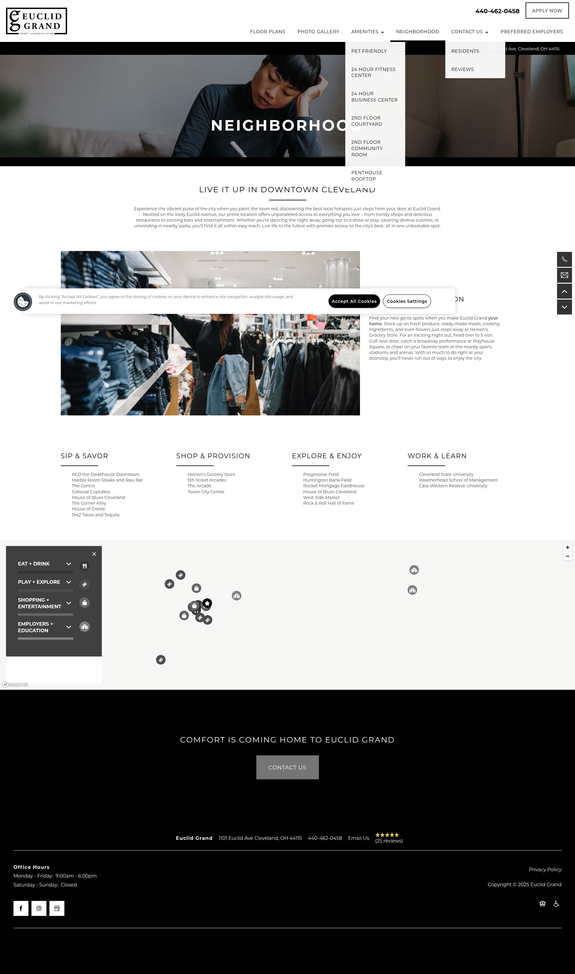 Screenshot of euclidgrand.com