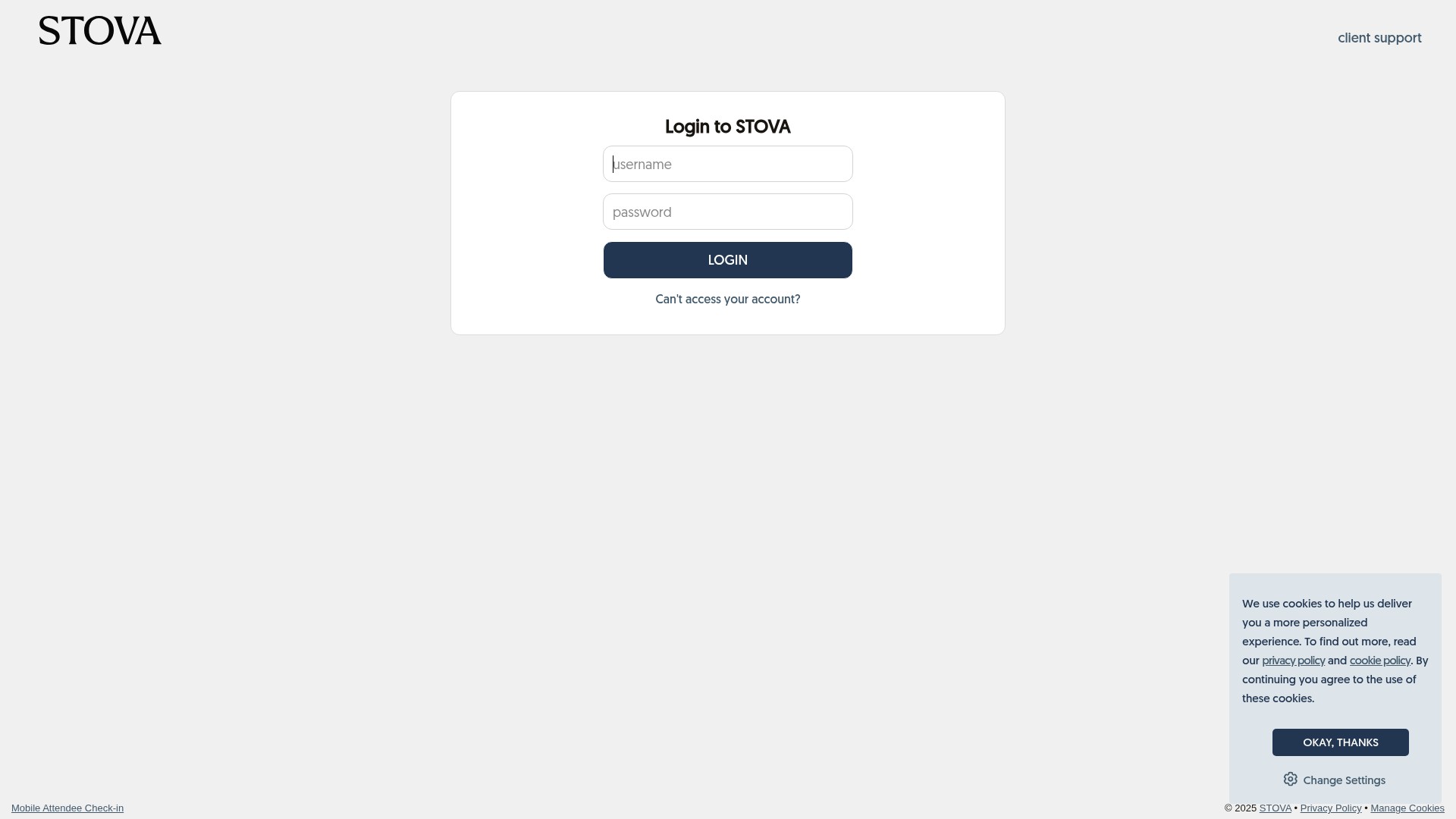 Screenshot of eventscloud.com