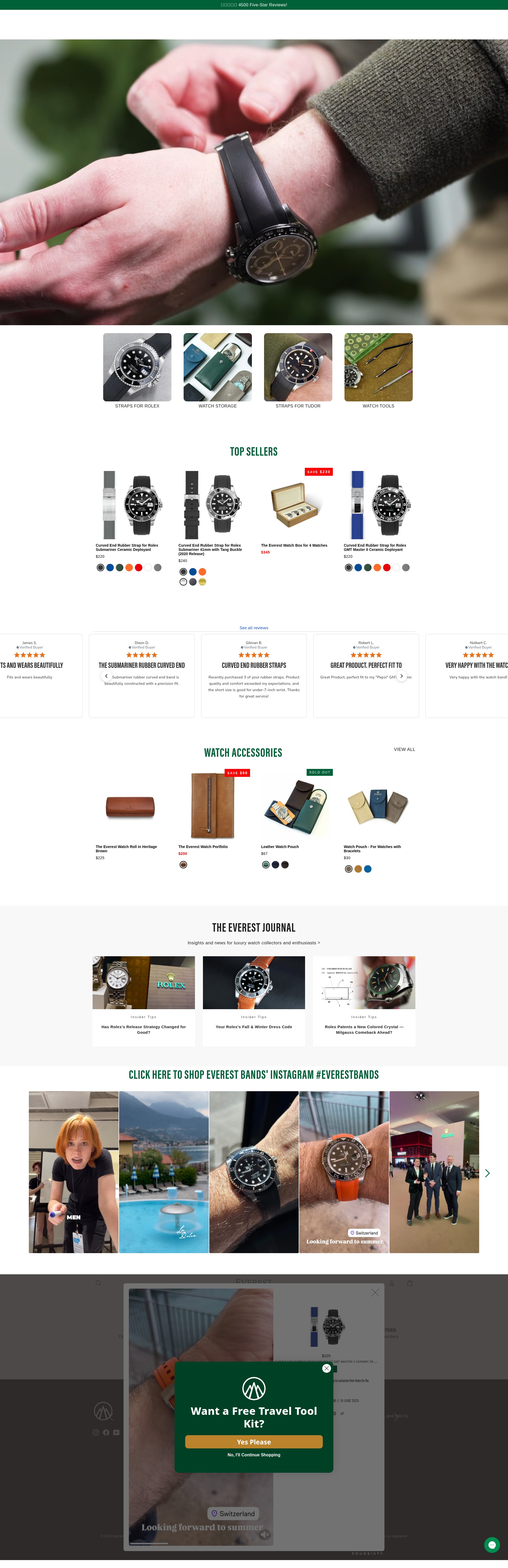 Screenshot of everestbands.com