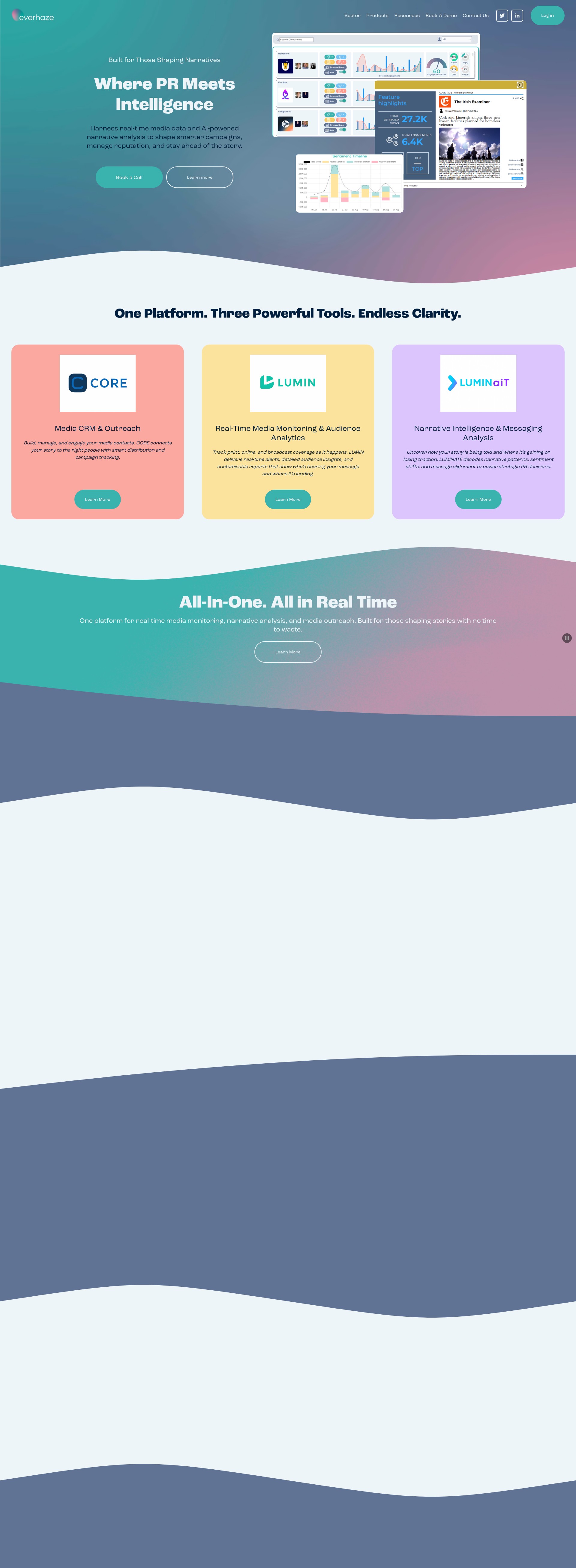 Screenshot of everhaze.com