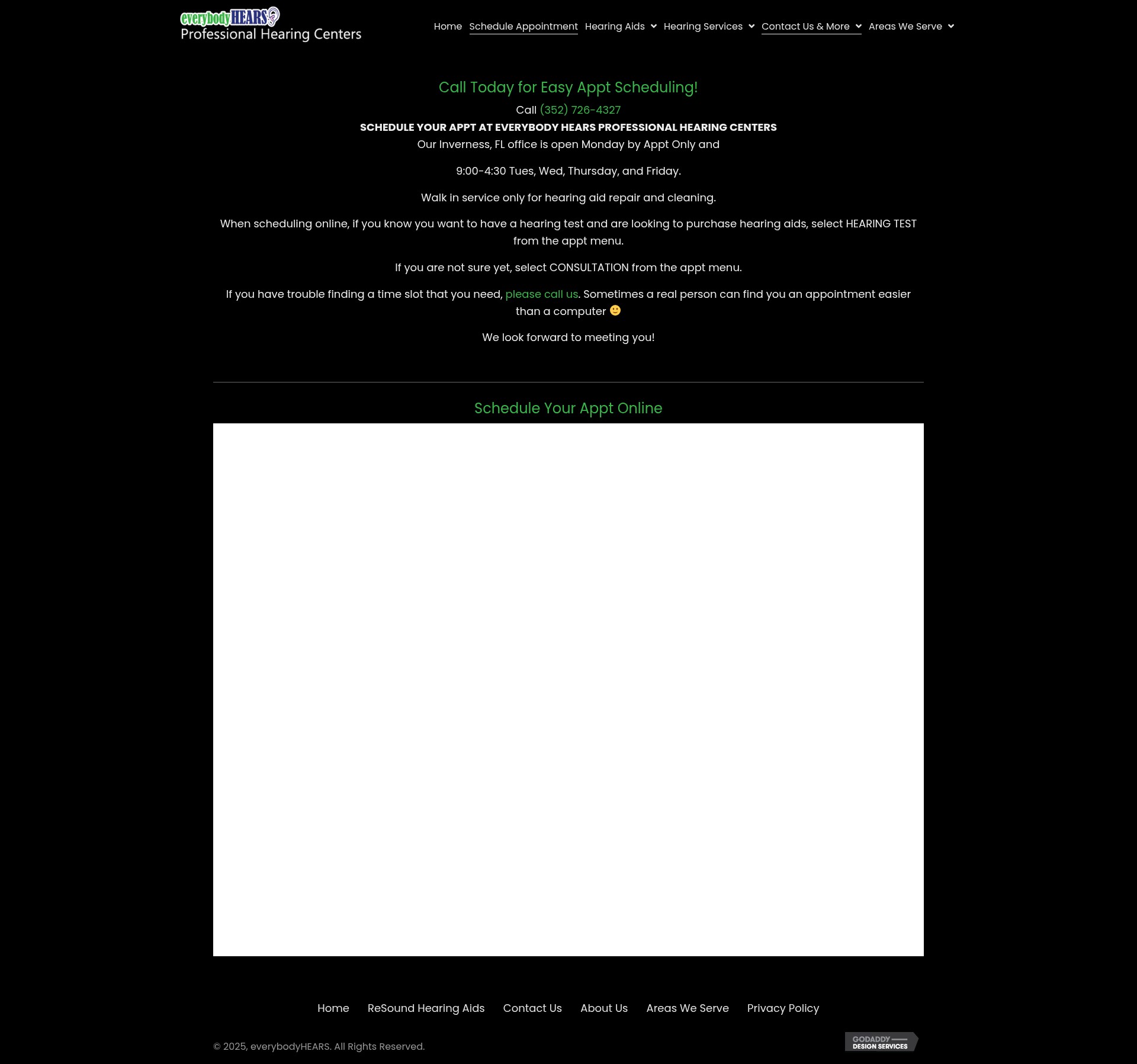 Screenshot of everybodyhears.com