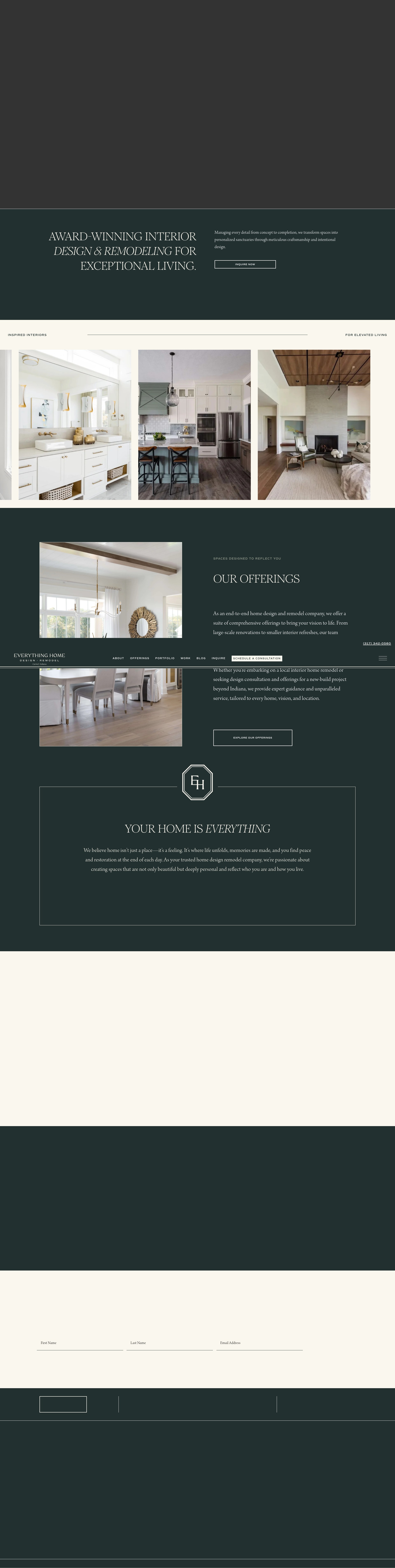 Screenshot of everythinghomedesigns.com