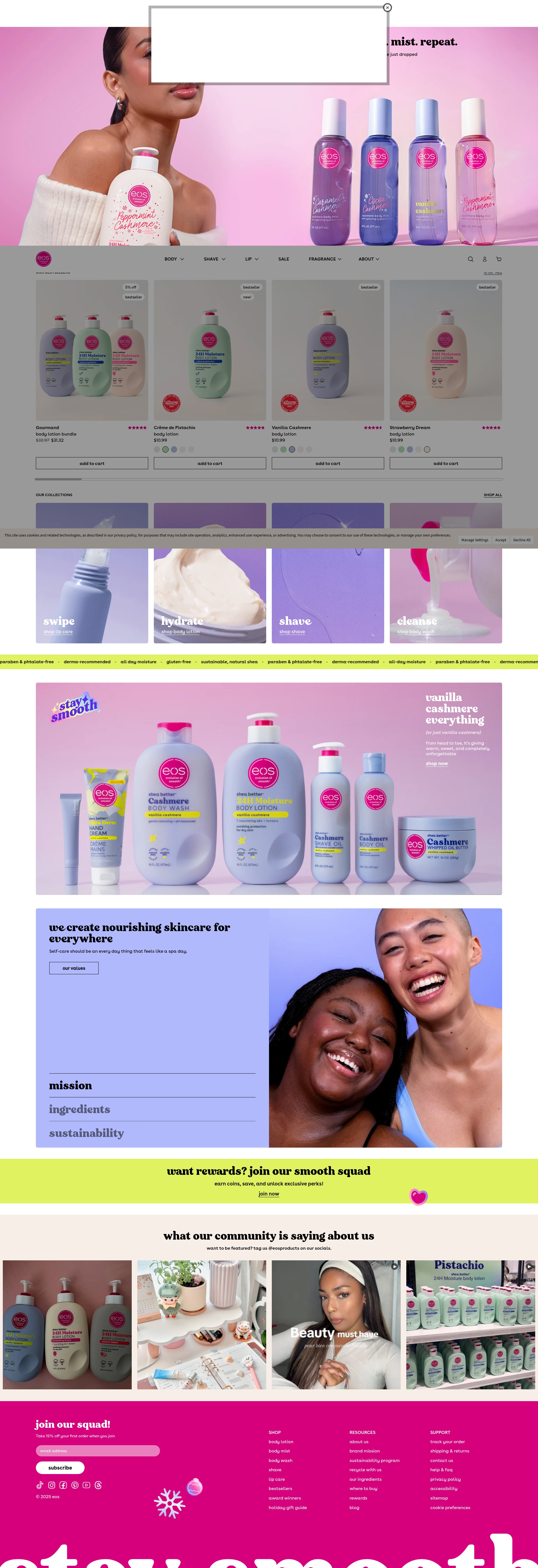 Screenshot of evolutionofsmooth.com
