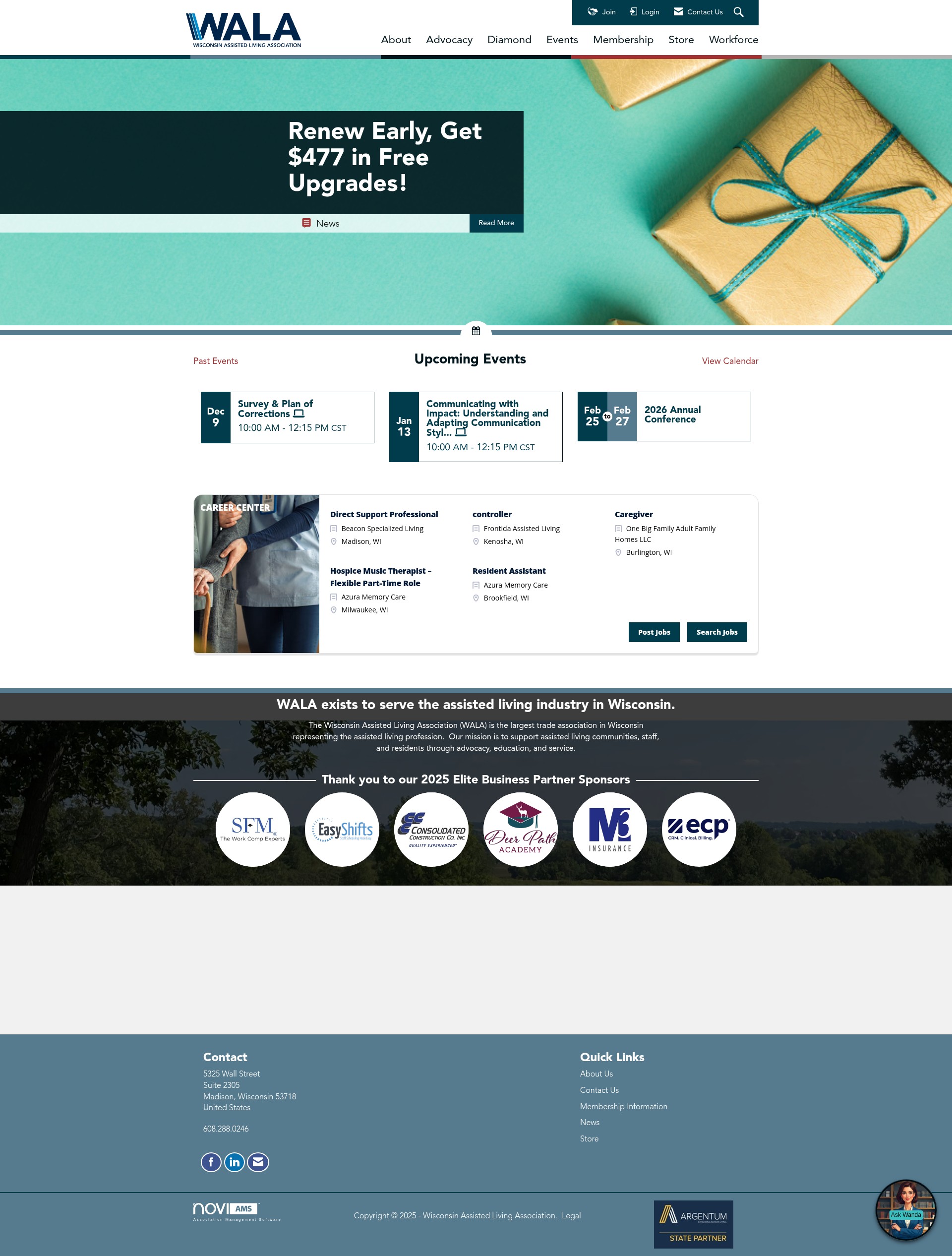 Screenshot of ewala.org