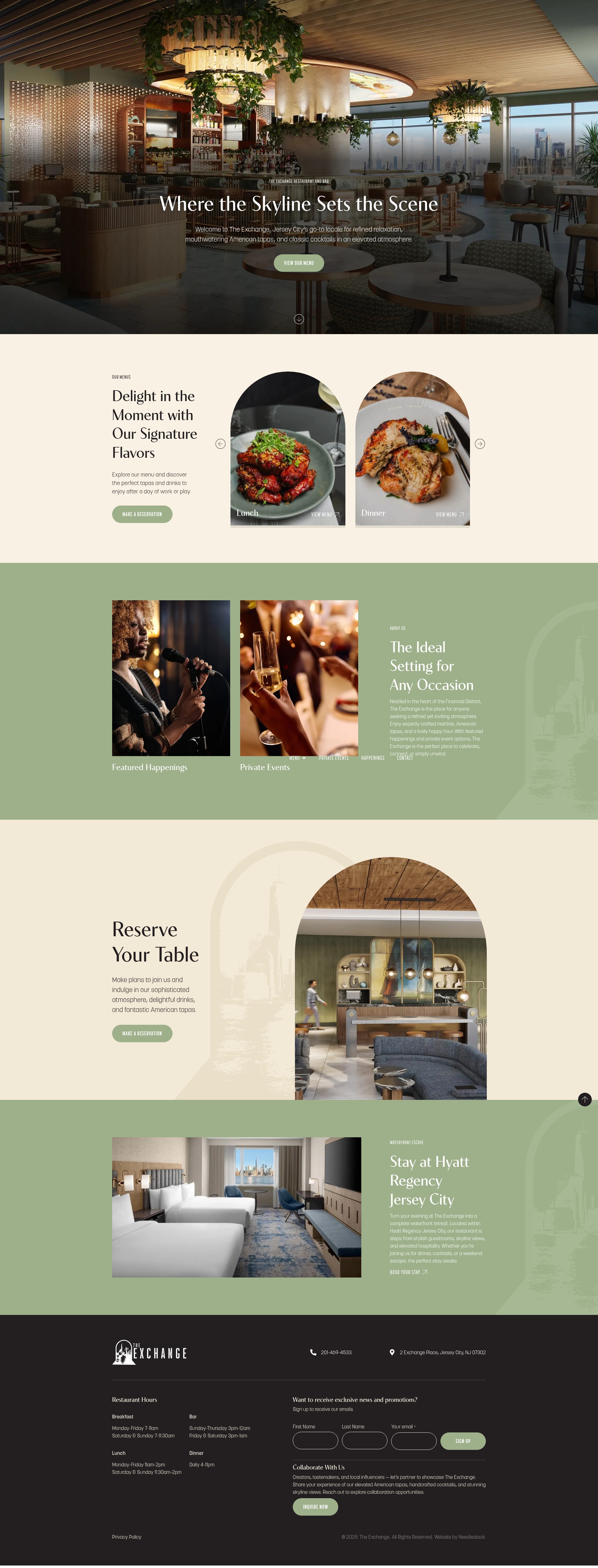 Screenshot of exchangejerseycity.com