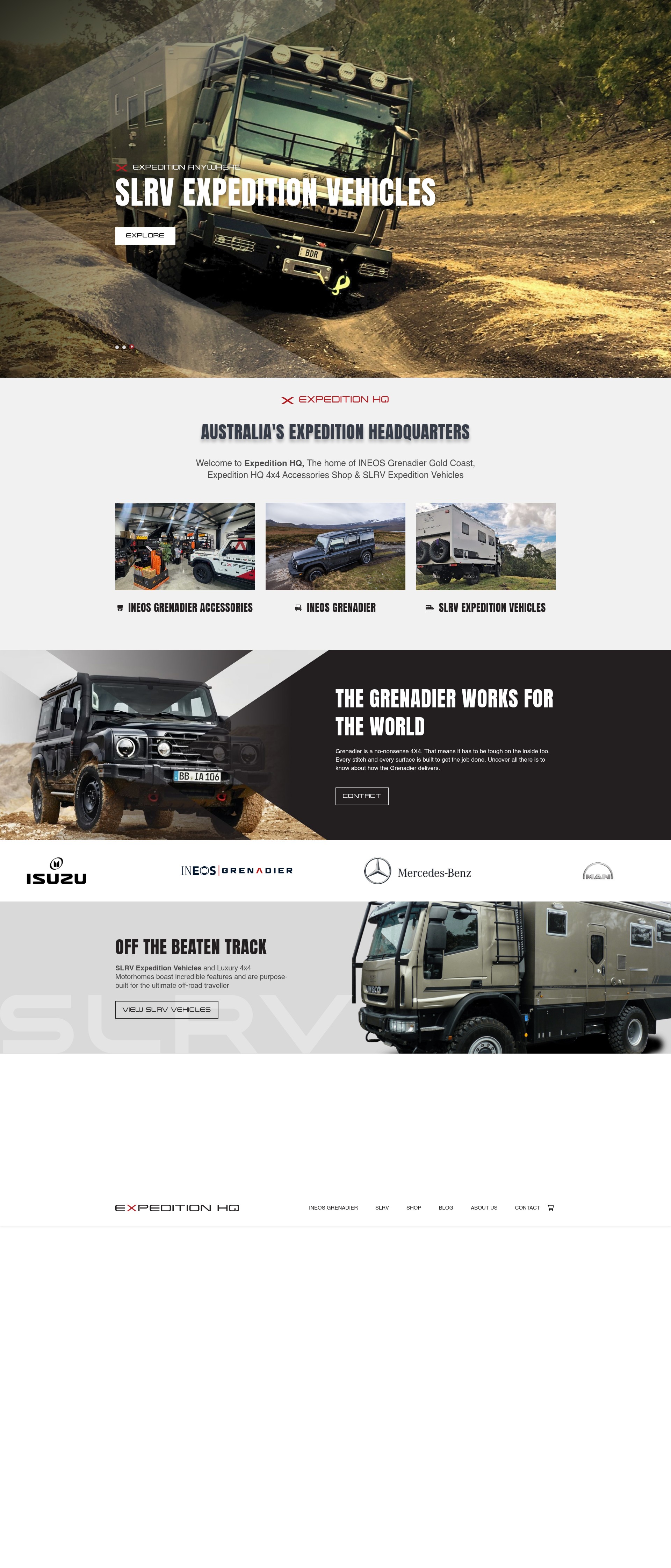 Screenshot of expeditionhq.com.au