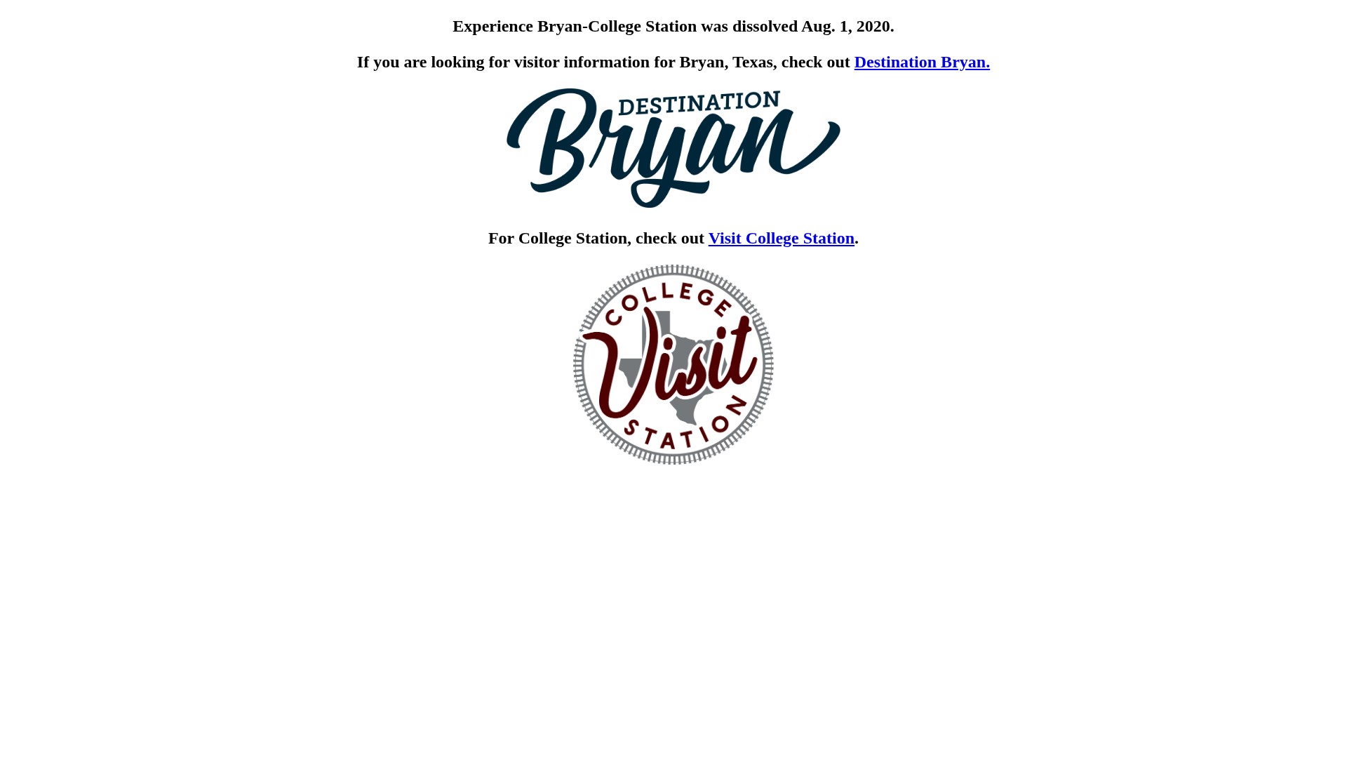 Screenshot of experiencebcs.com