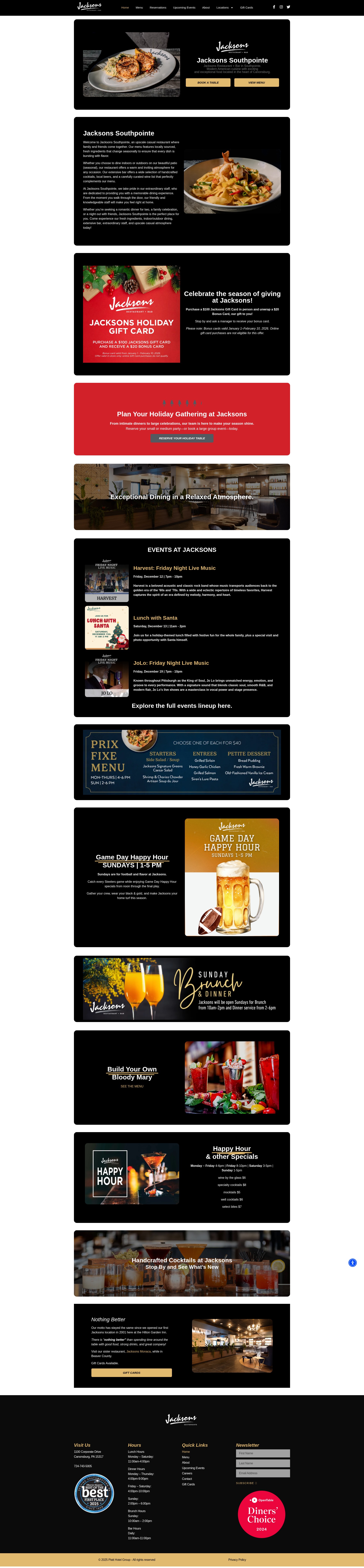 Screenshot of experiencejacksons.com