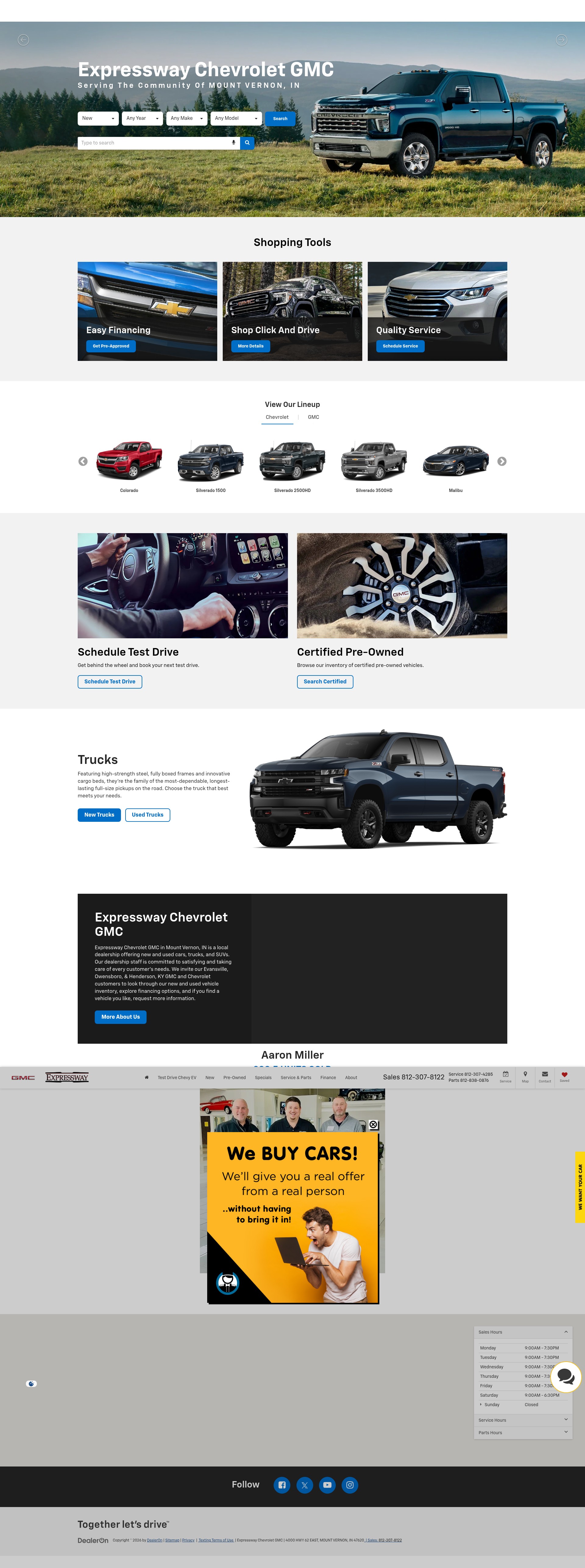 Screenshot of expresswaygm.com