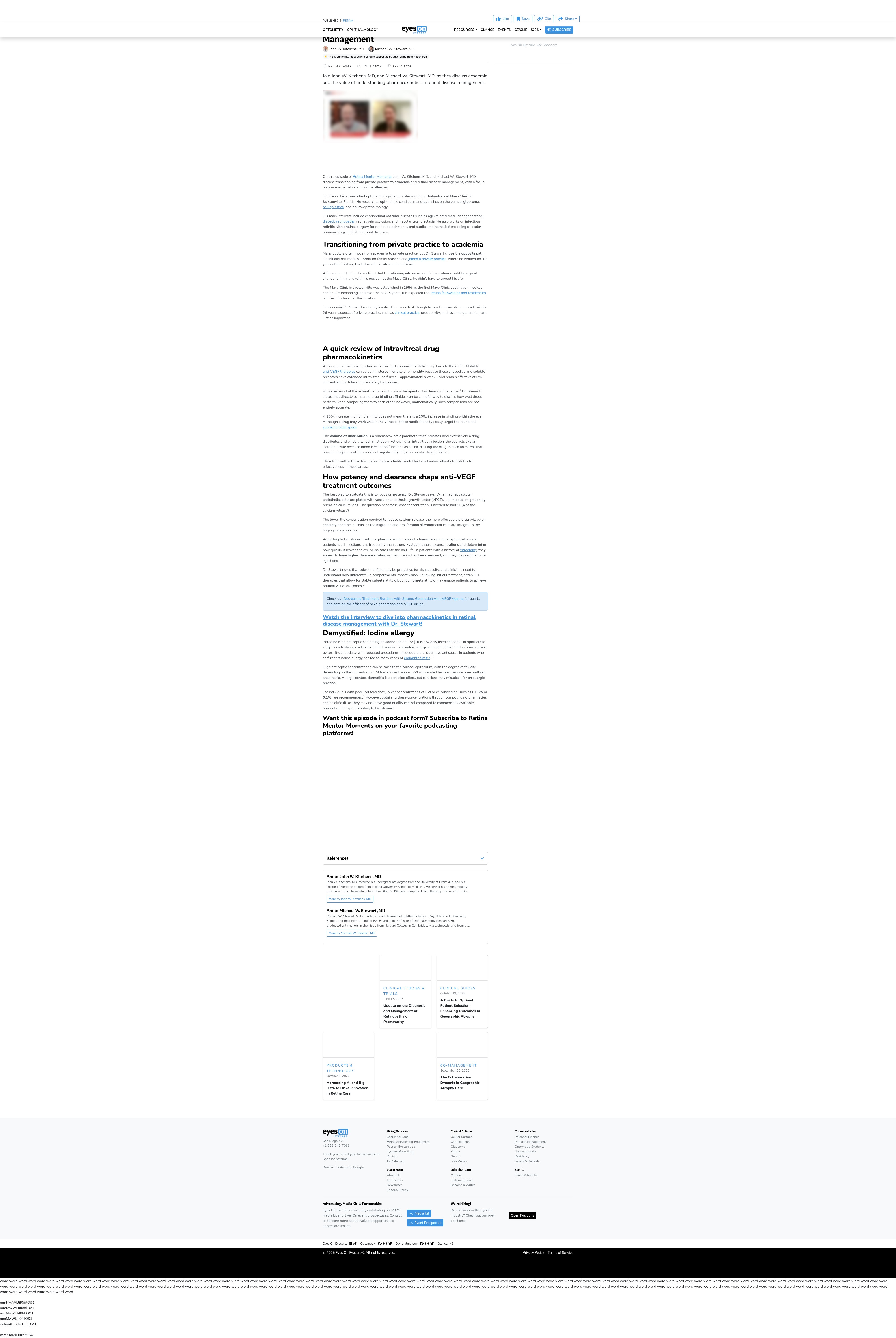 Screenshot of eyesoneyecare.com