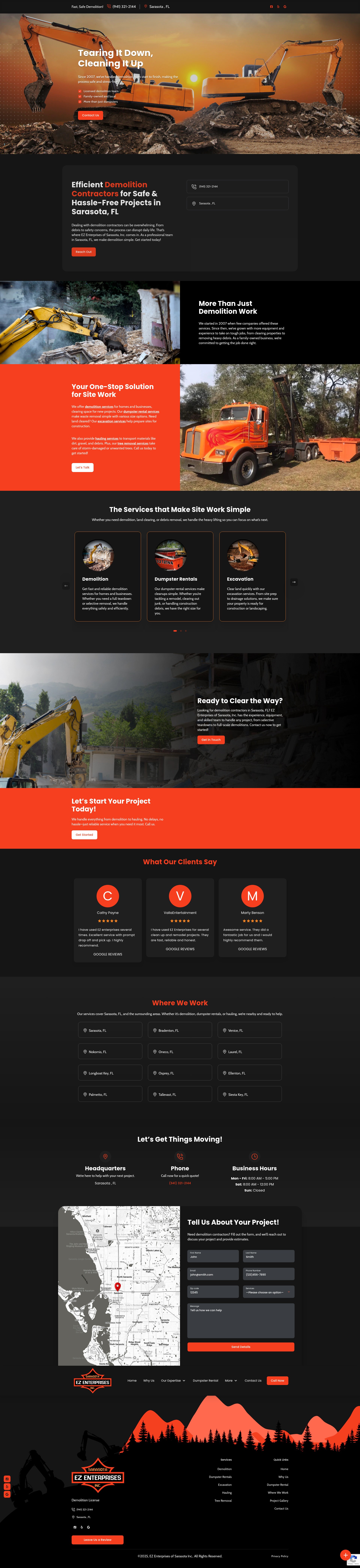 Screenshot of ezenterprisesofsarasotainc.com