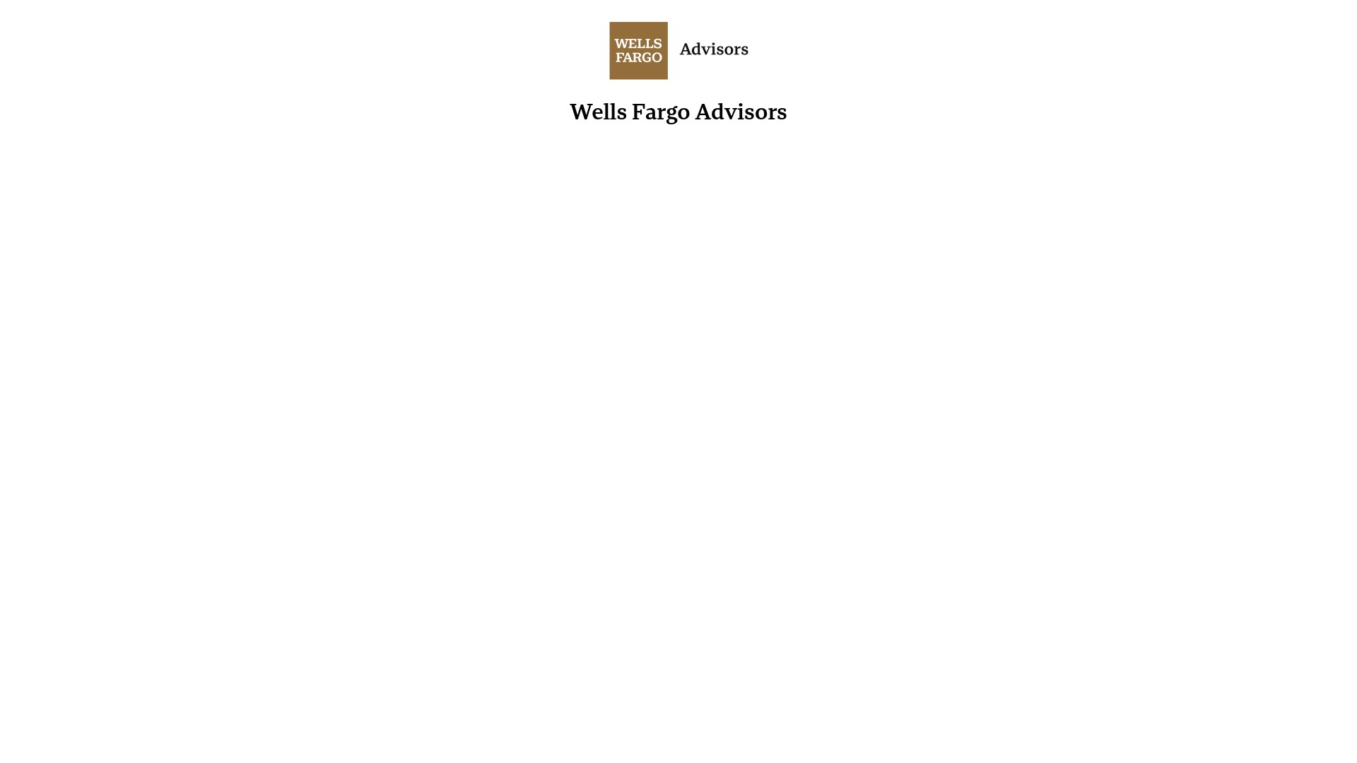 Screenshot of fa.wellsfargoadvisors.com