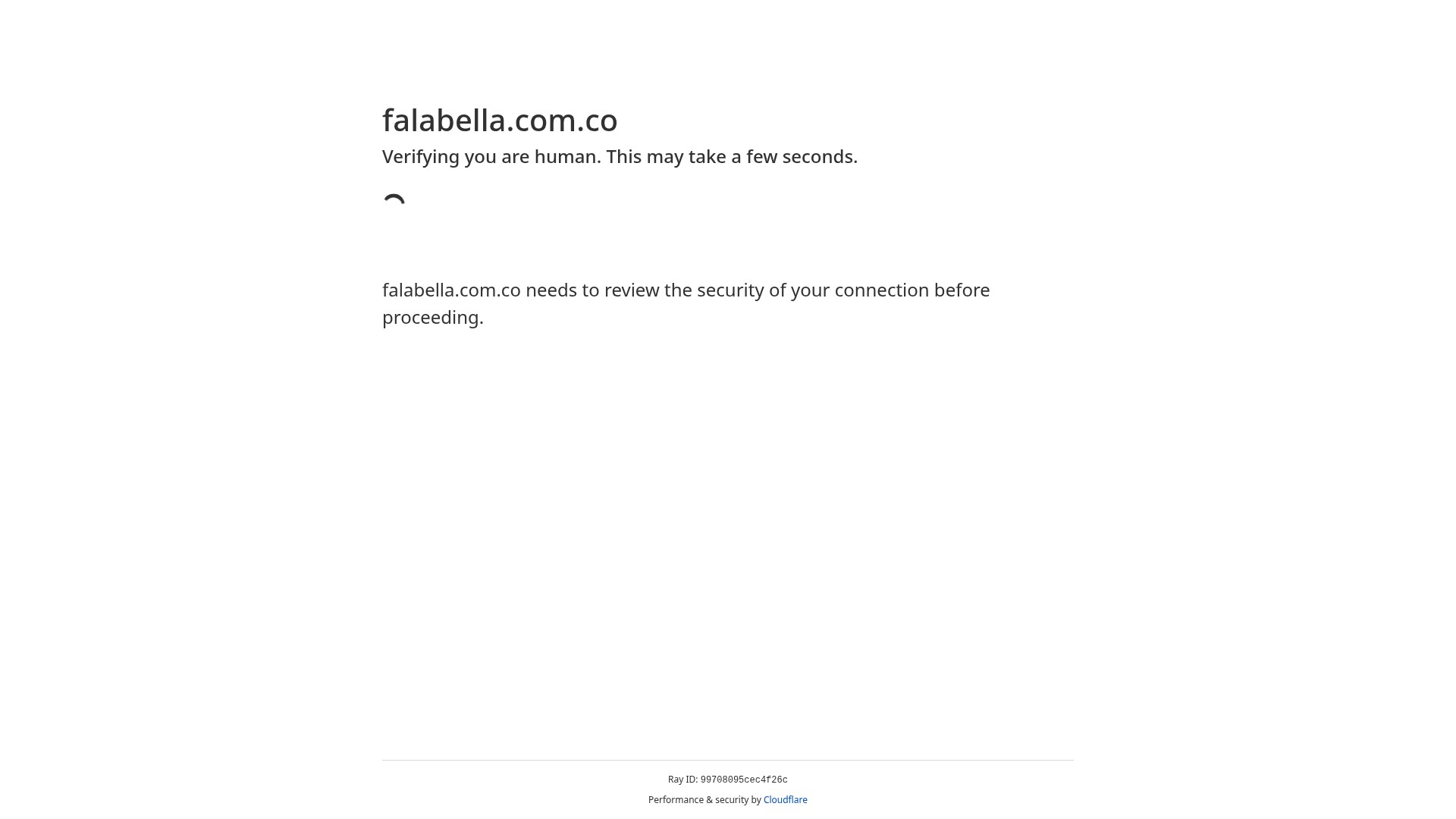 Screenshot of falabella.com.co