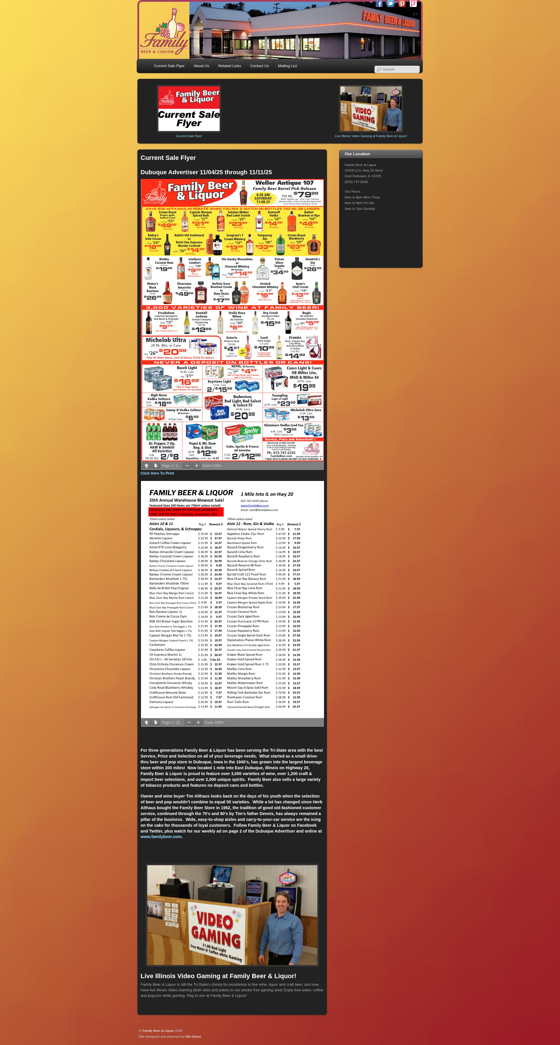 Screenshot of familybeer.com