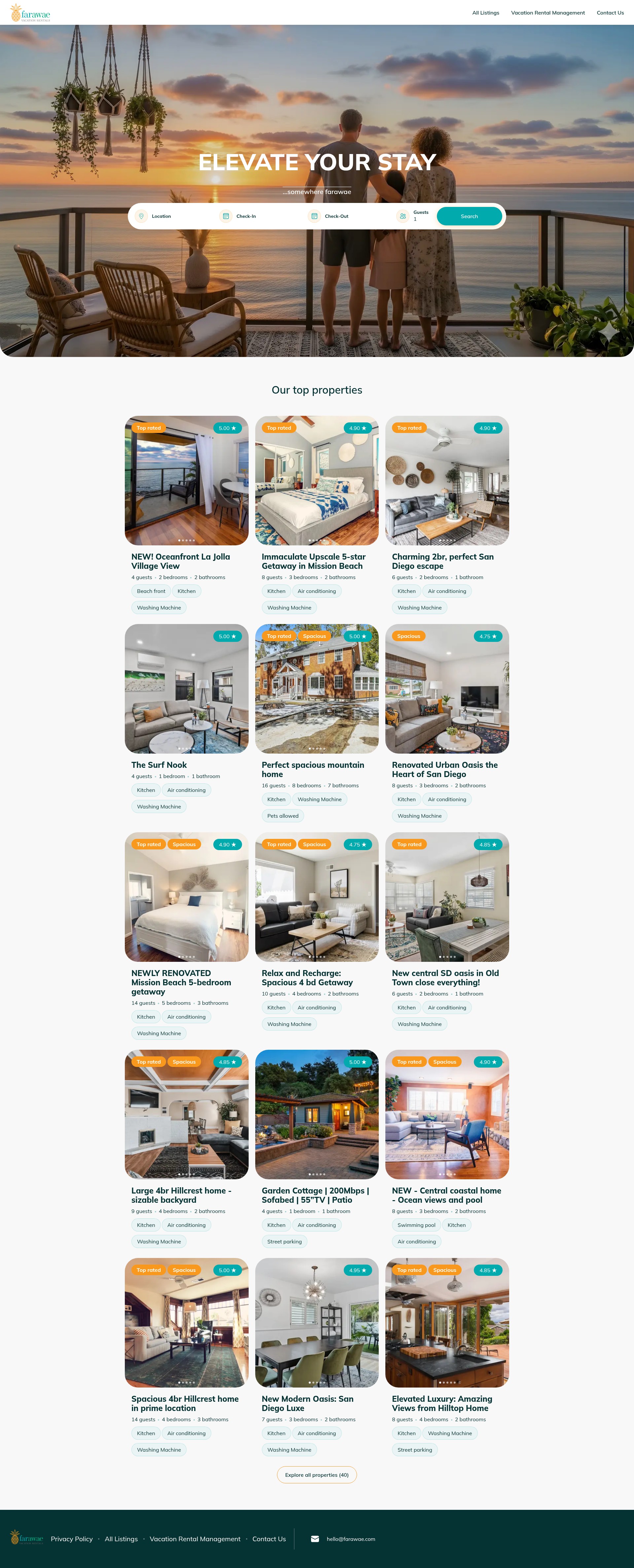 Screenshot of farawae.com