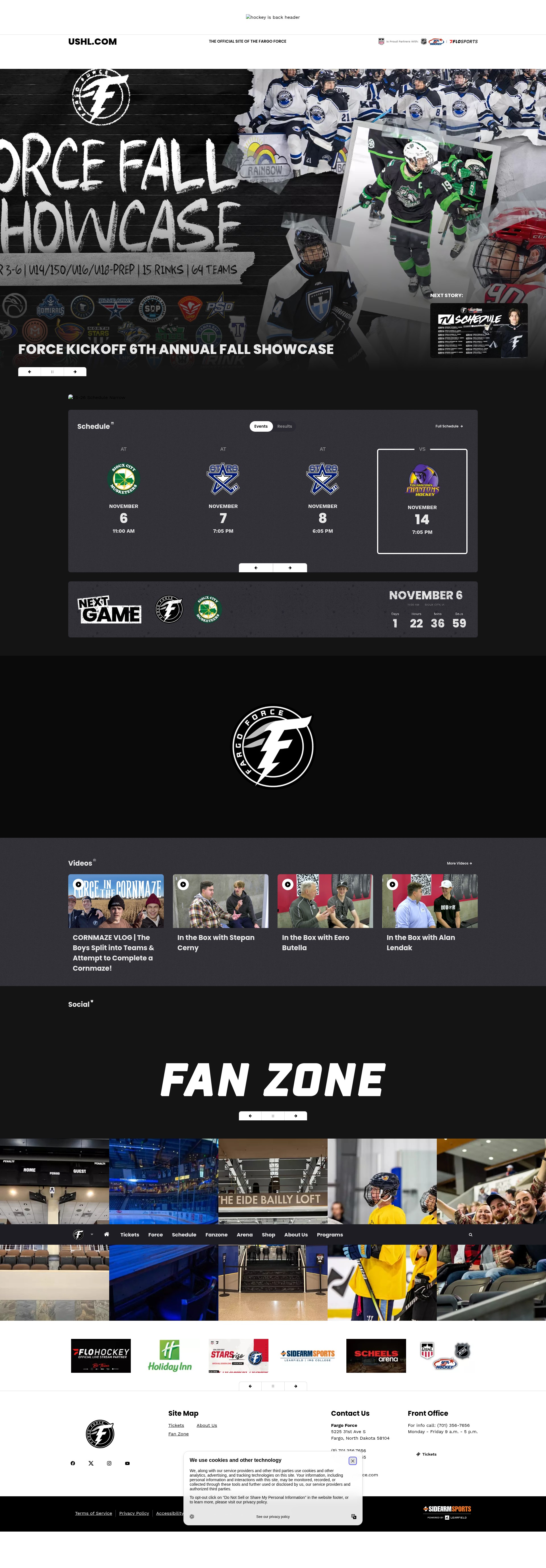 Screenshot of fargoforce.com