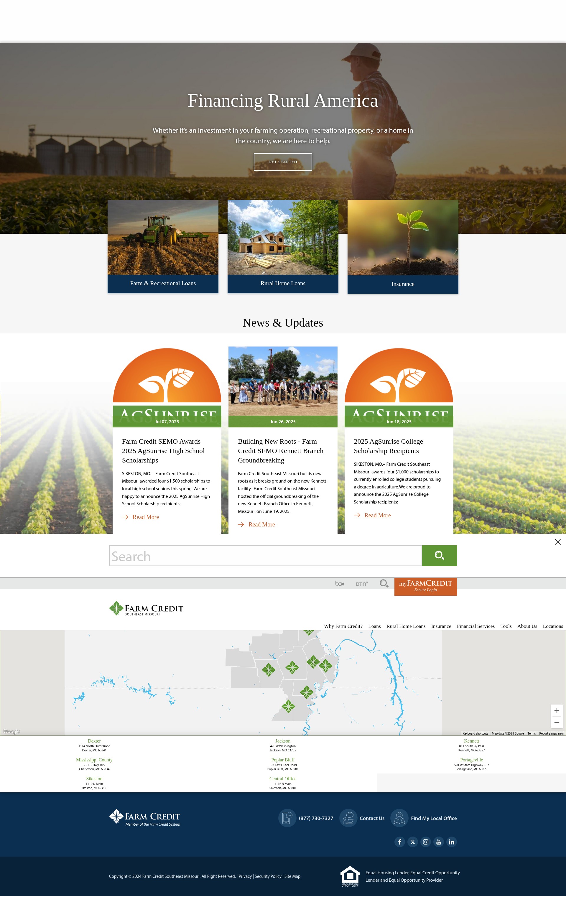 Screenshot of farmcreditsemo.com